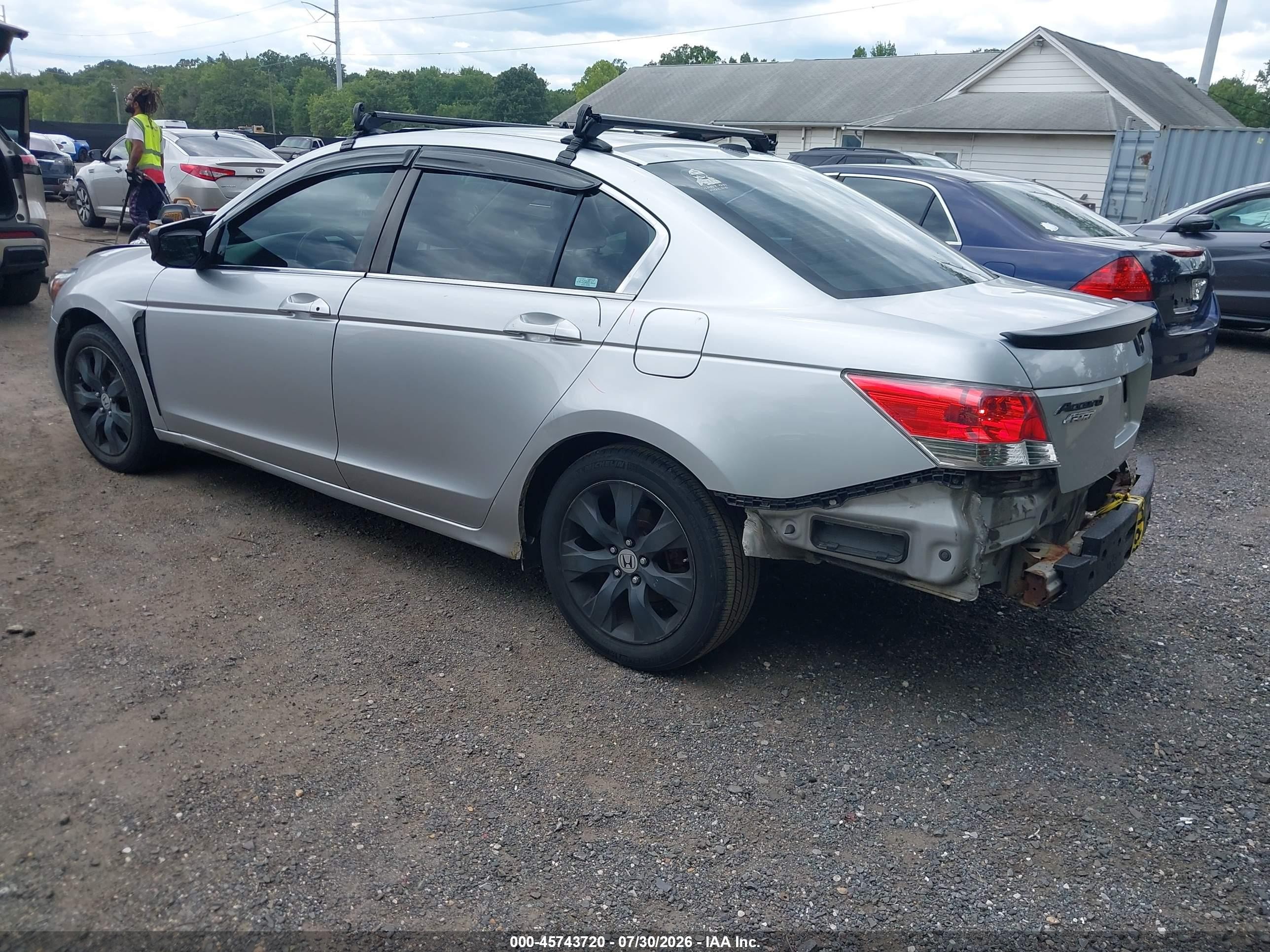 2009 Honda Accord 2.4 Ex-l Silver vin: 1HGCP26849A099741