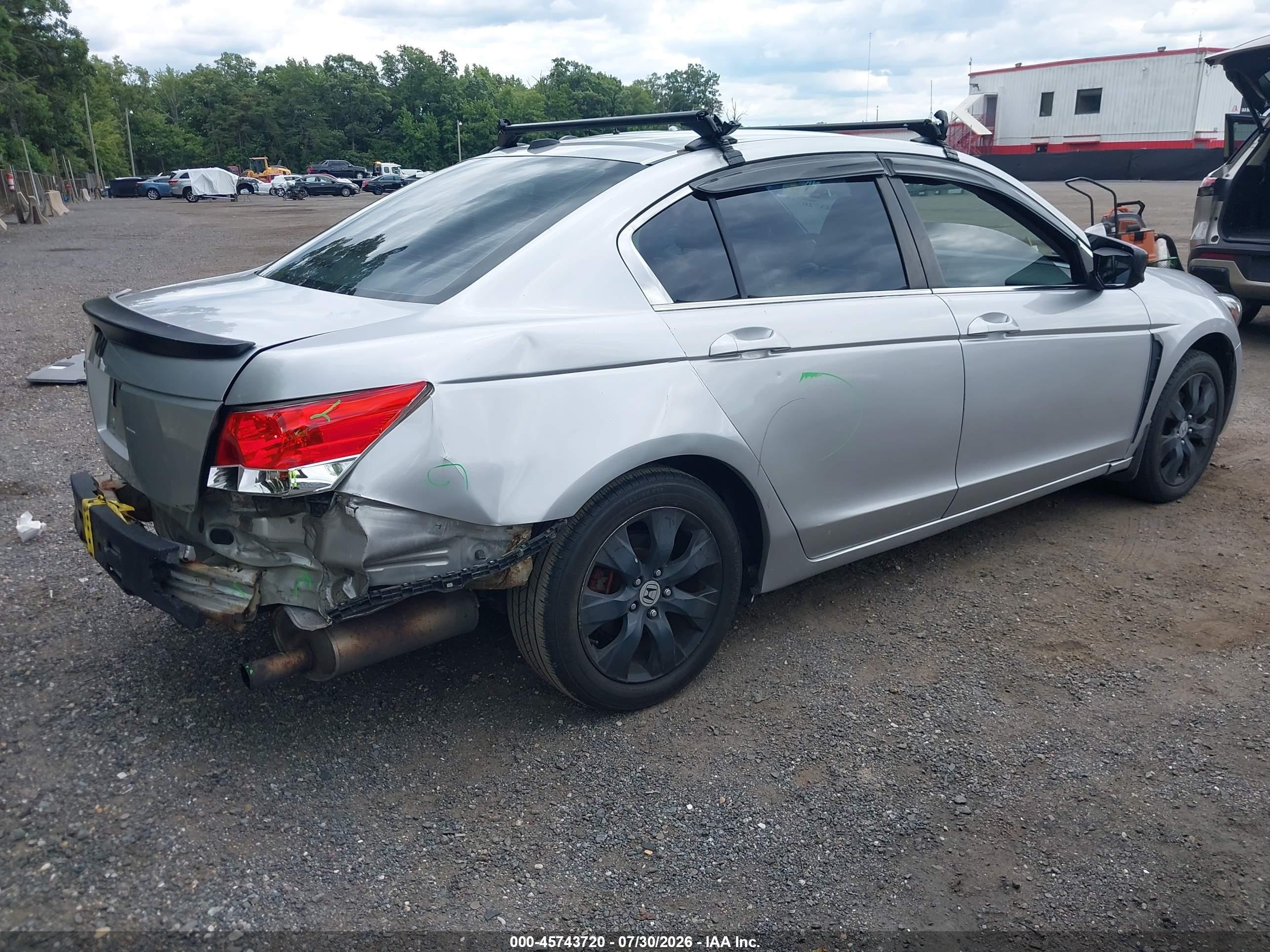 2009 Honda Accord 2.4 Ex-l Silver vin: 1HGCP26849A099741