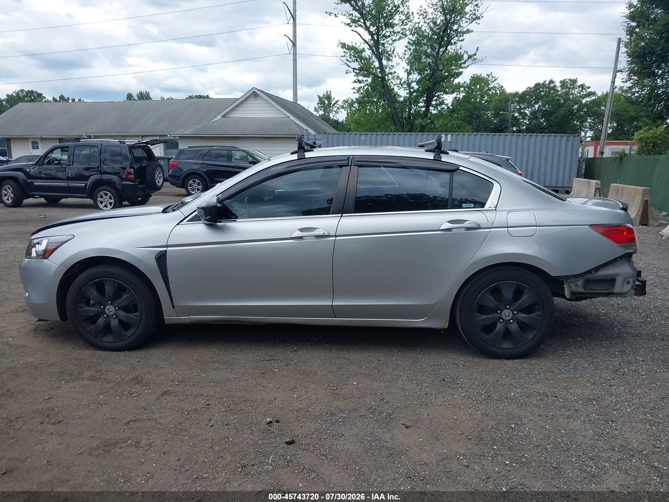 2009 Honda Accord 2.4 Ex-l Silver vin: 1HGCP26849A099741