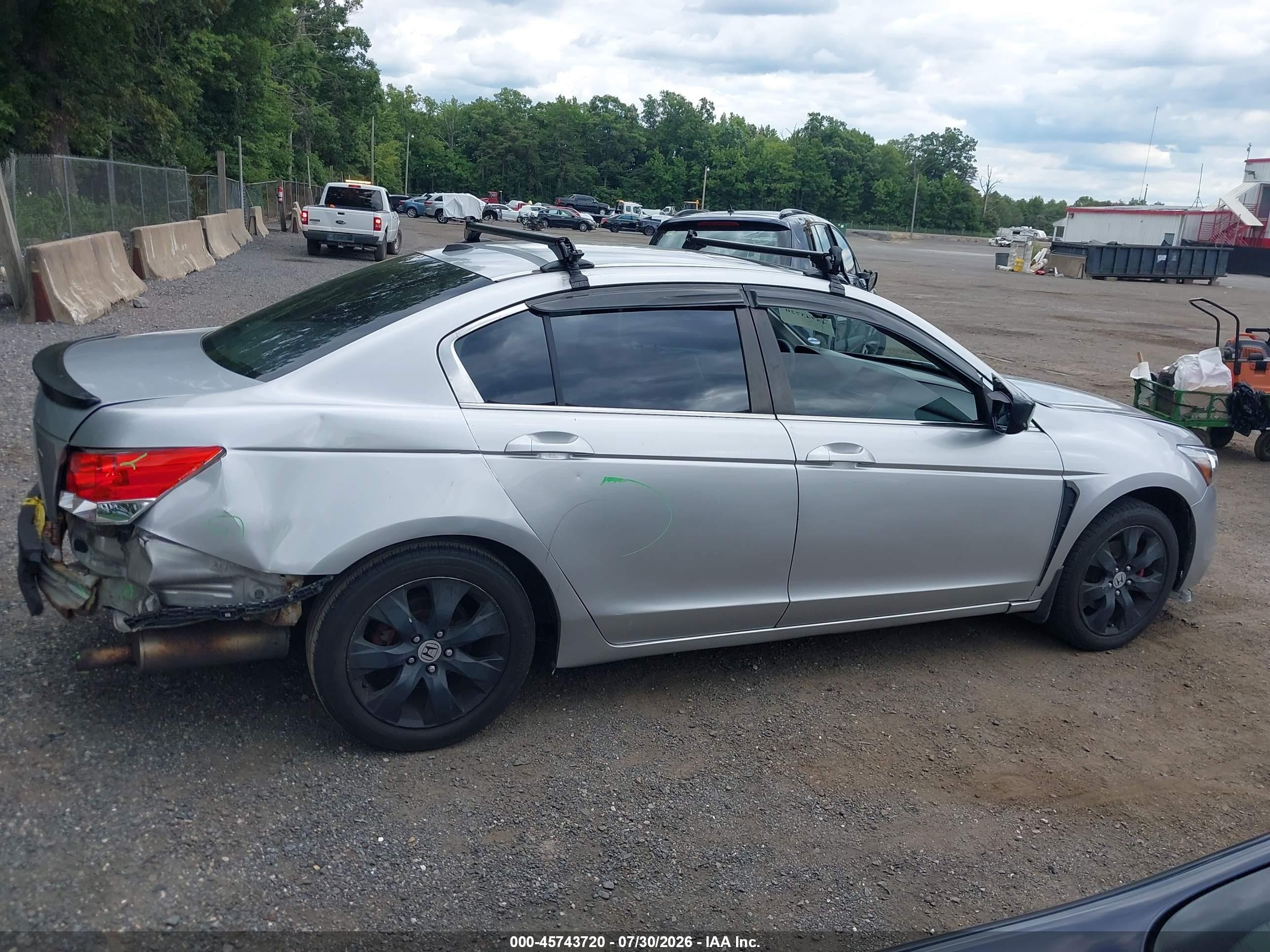 2009 Honda Accord 2.4 Ex-l Silver vin: 1HGCP26849A099741
