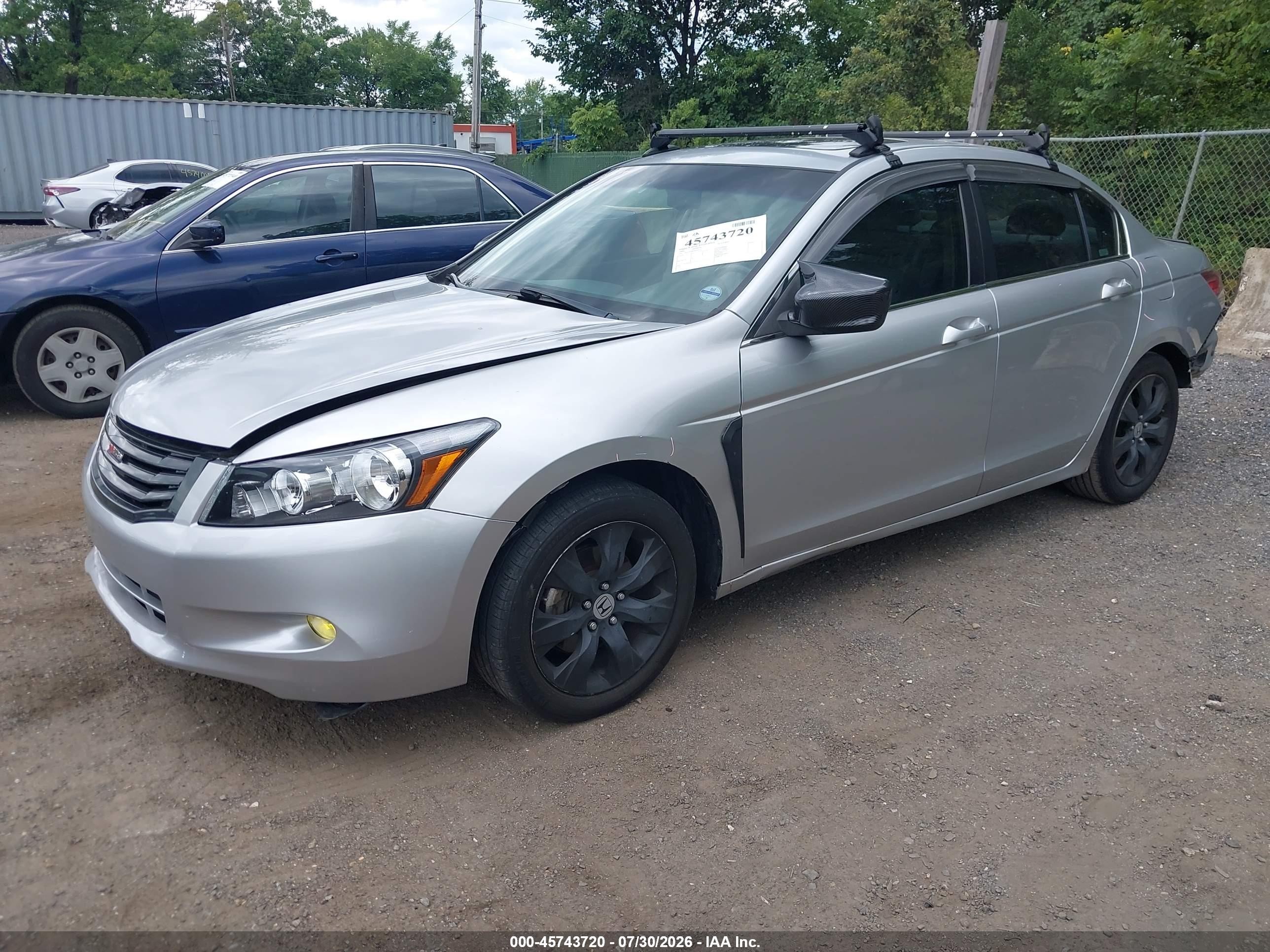 2009 Honda Accord 2.4 Ex-l Silver vin: 1HGCP26849A099741