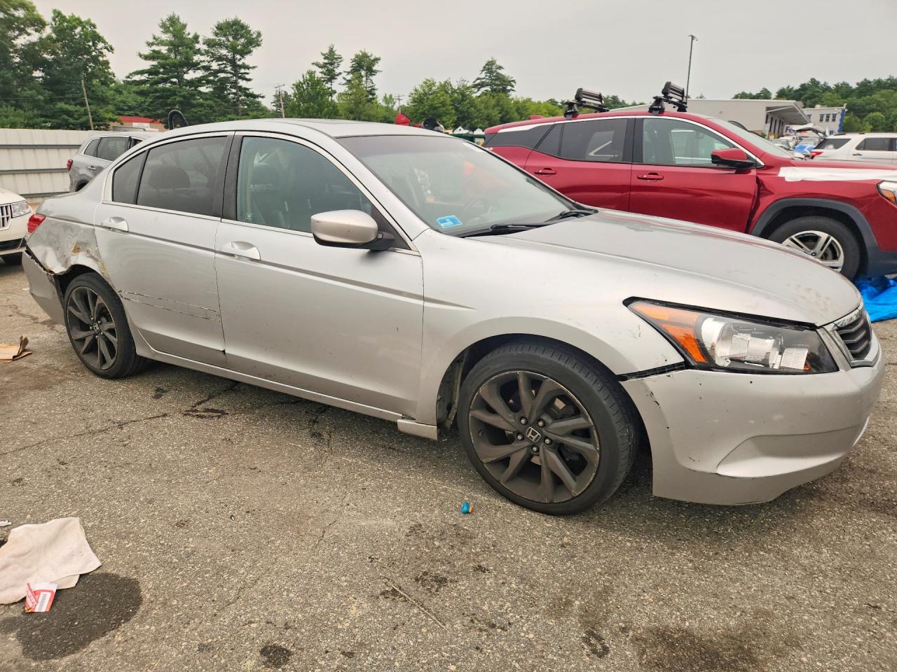 2009 Honda Accord Exl Серебряный vin: 1HGCP26849A114934