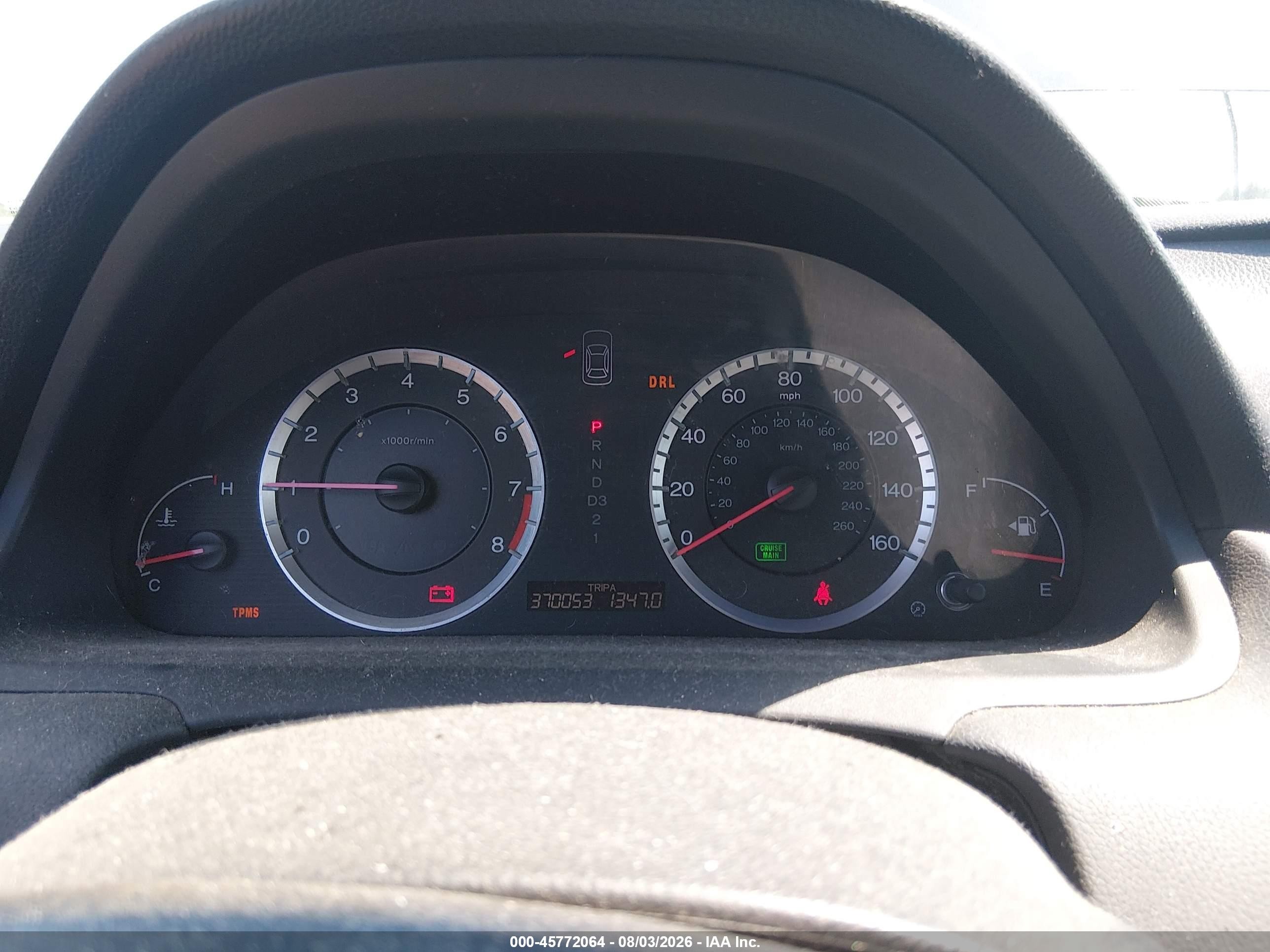 2009 Honda Accord 2.4 Ex-l Black vin: 1HGCP26849A126405