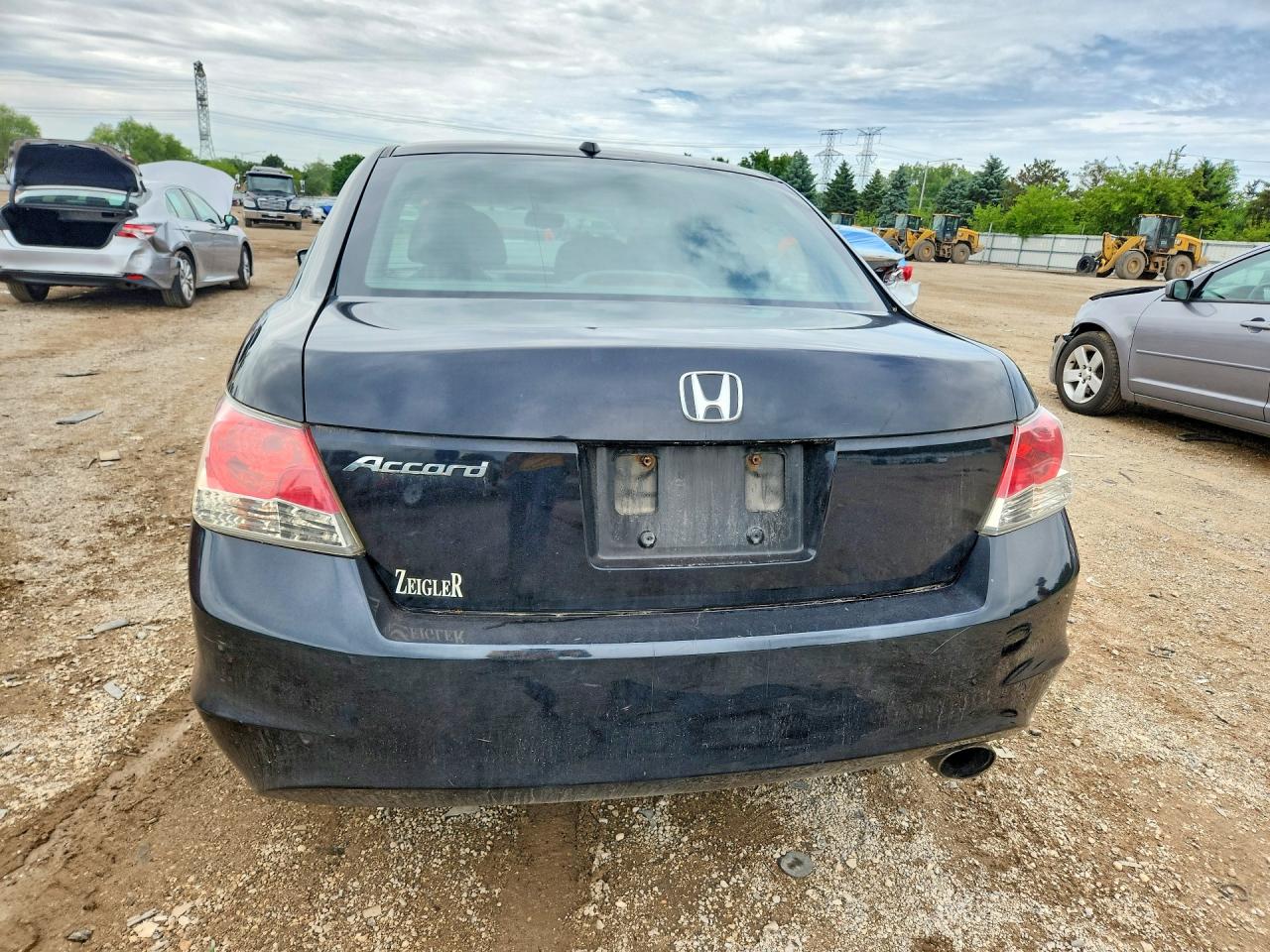 2009 Honda Accord Exl Black vin: 1HGCP26849A147304