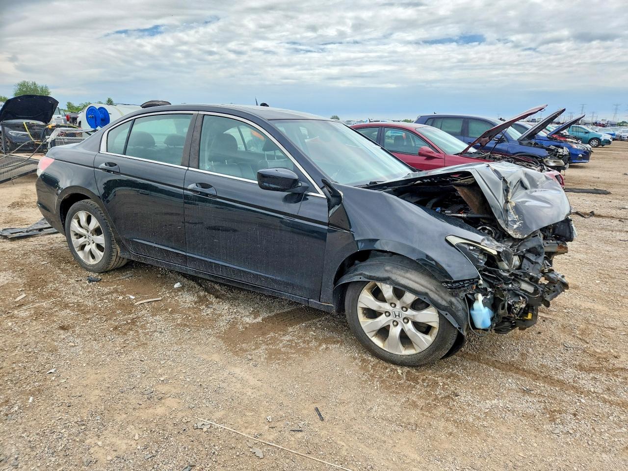 2009 Honda Accord Exl Black vin: 1HGCP26849A147304