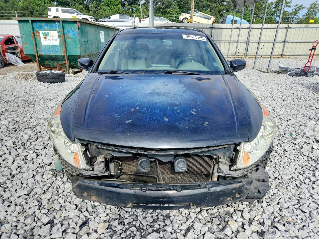 2009 Honda Accord Exl Black vin: 1HGCP26849A149778