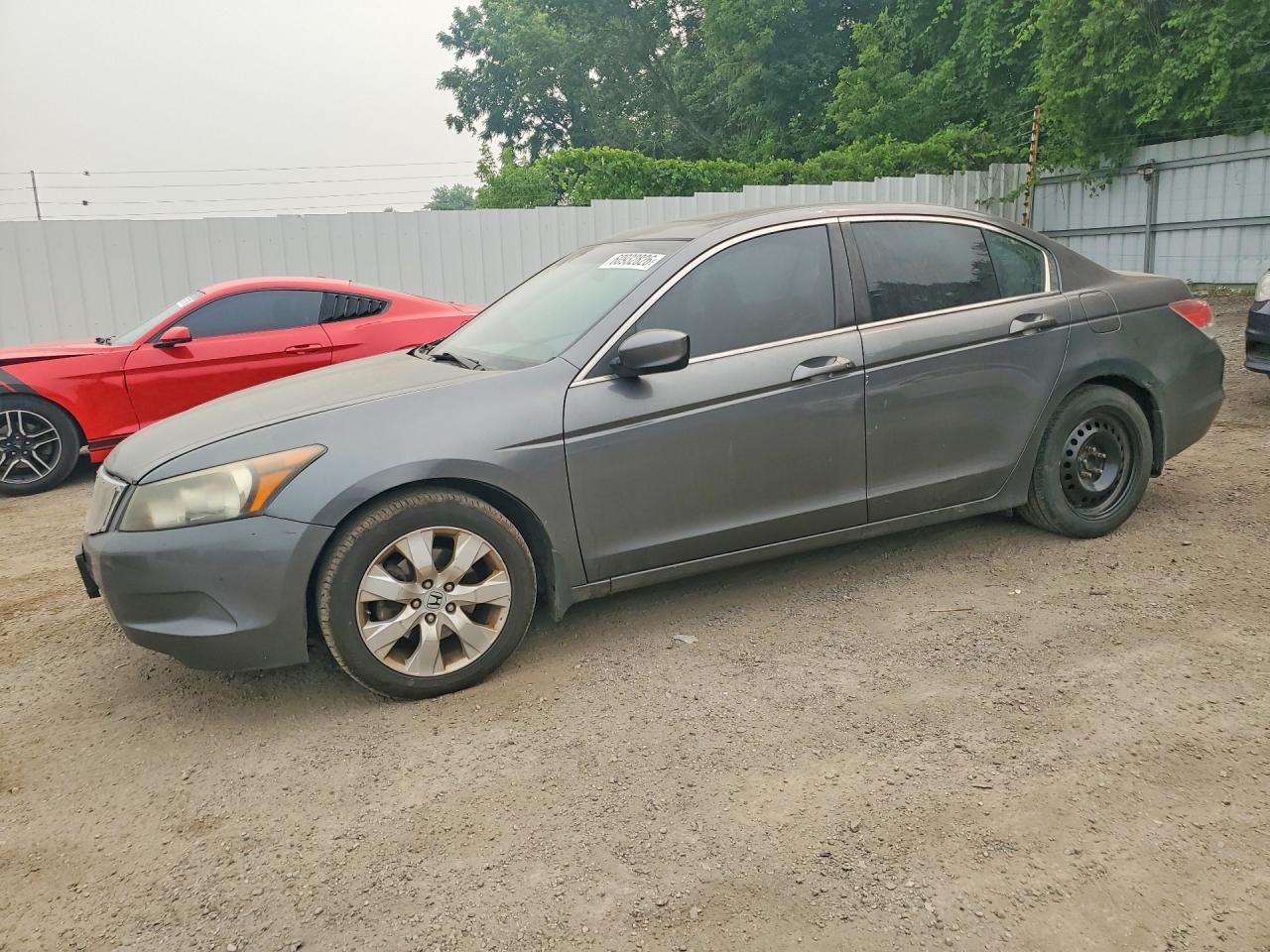 2009 Honda Accord Exl Серый vin: 1HGCP26849A808605