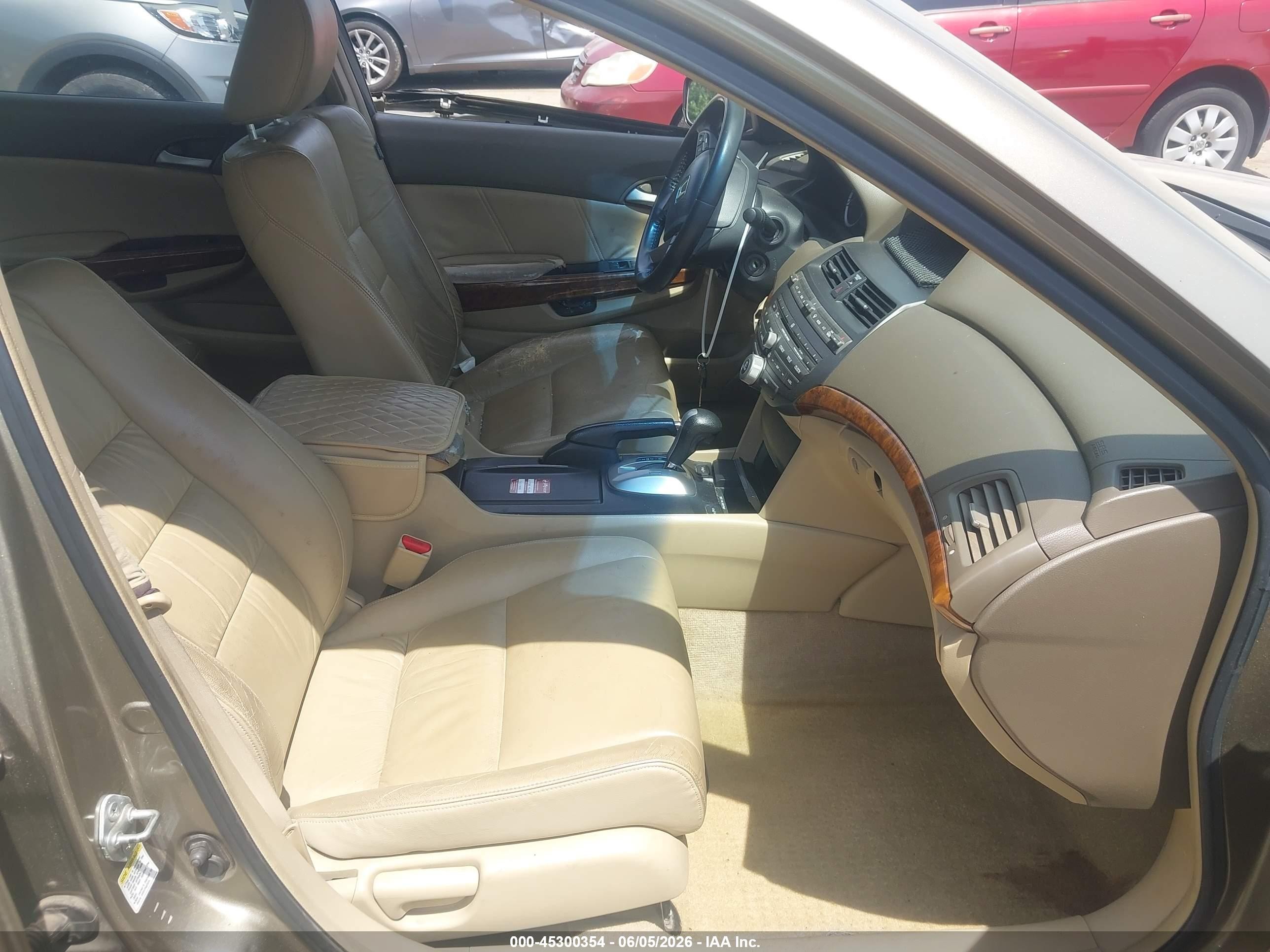 2008 Honda Accord 2.4 Ex-l Gold vin: 1HGCP26858A009608