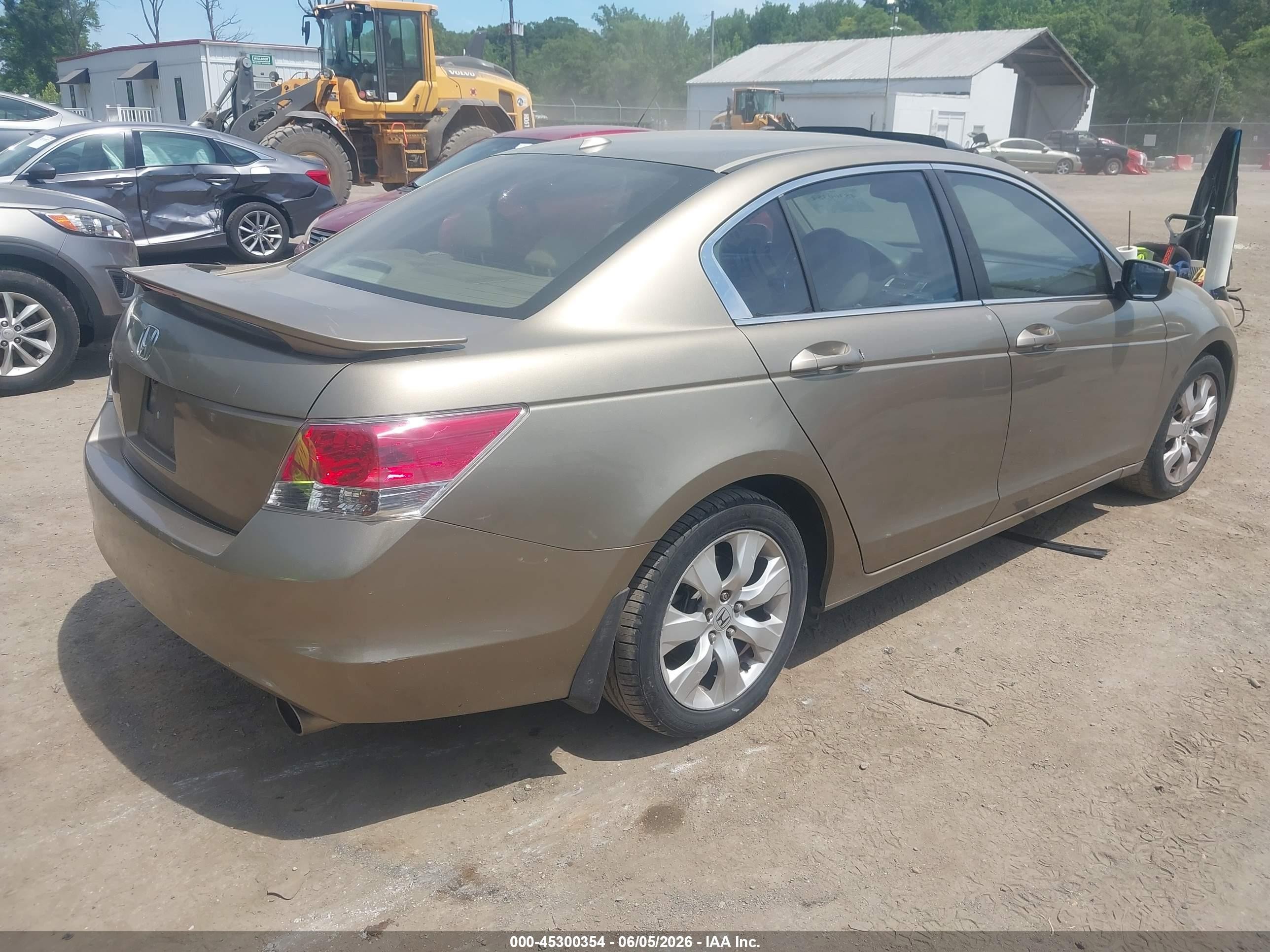 2008 Honda Accord 2.4 Ex-l Gold vin: 1HGCP26858A009608