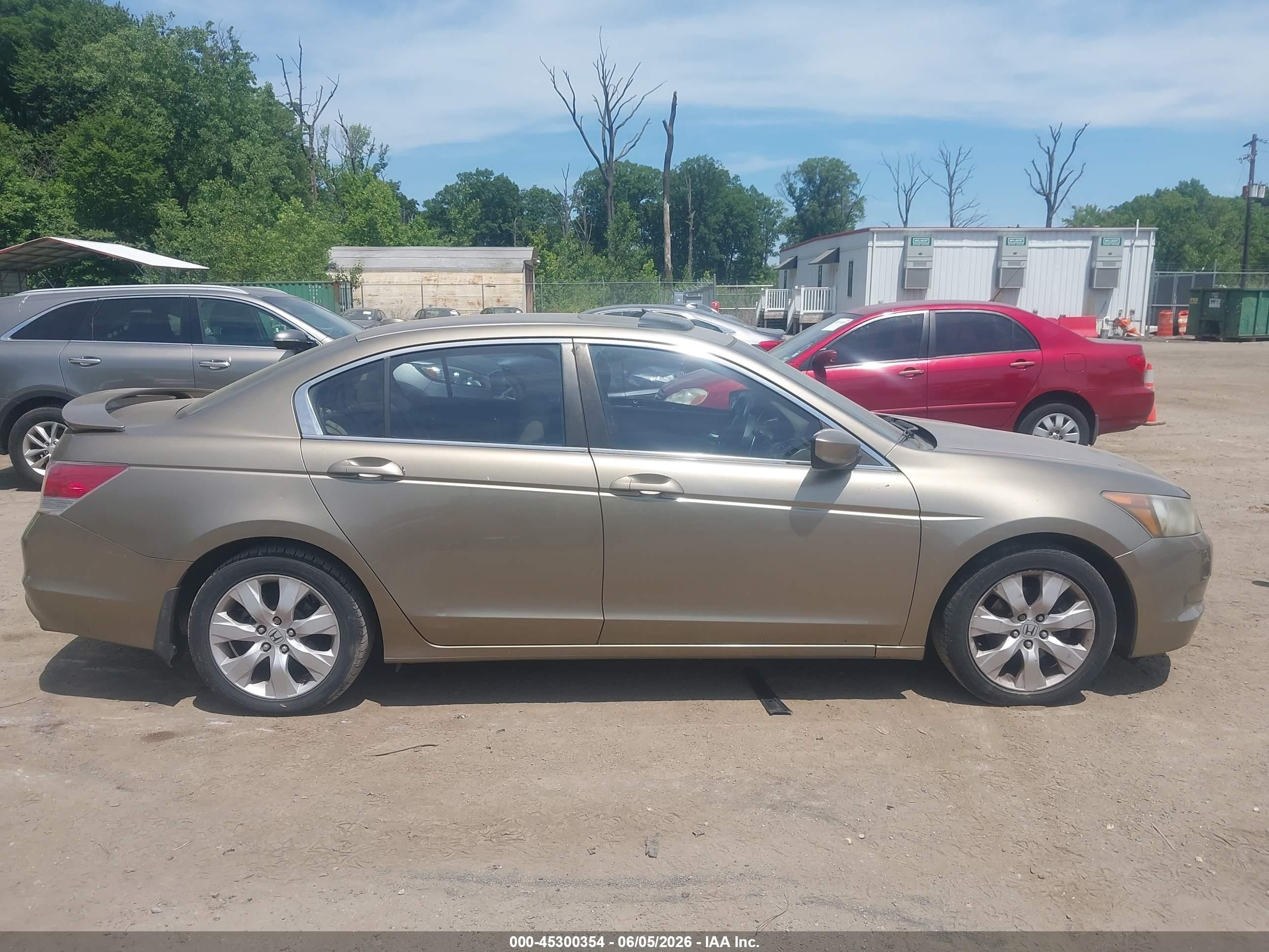 2008 Honda Accord 2.4 Ex-l Gold vin: 1HGCP26858A009608