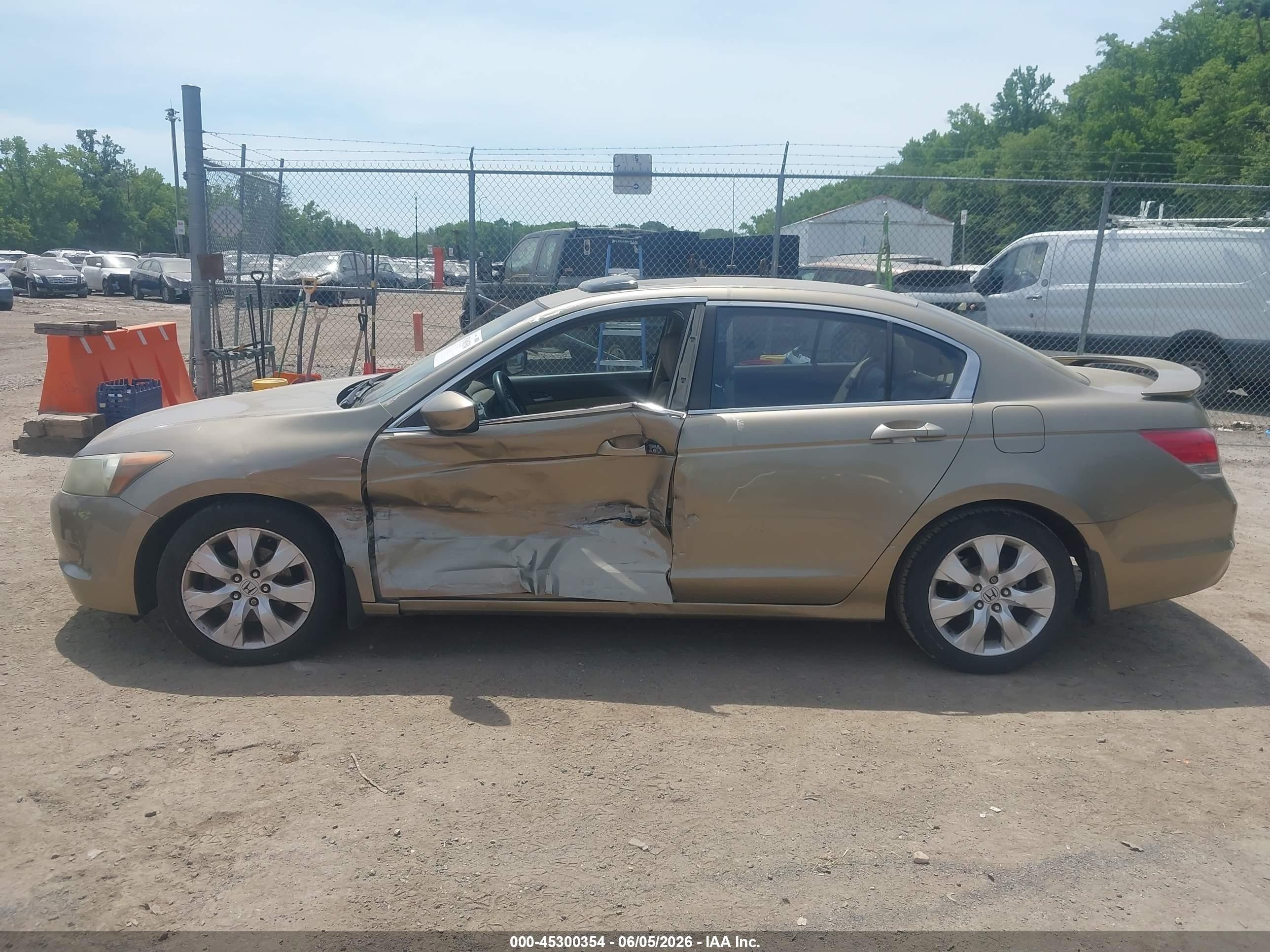 2008 Honda Accord 2.4 Ex-l Gold vin: 1HGCP26858A009608