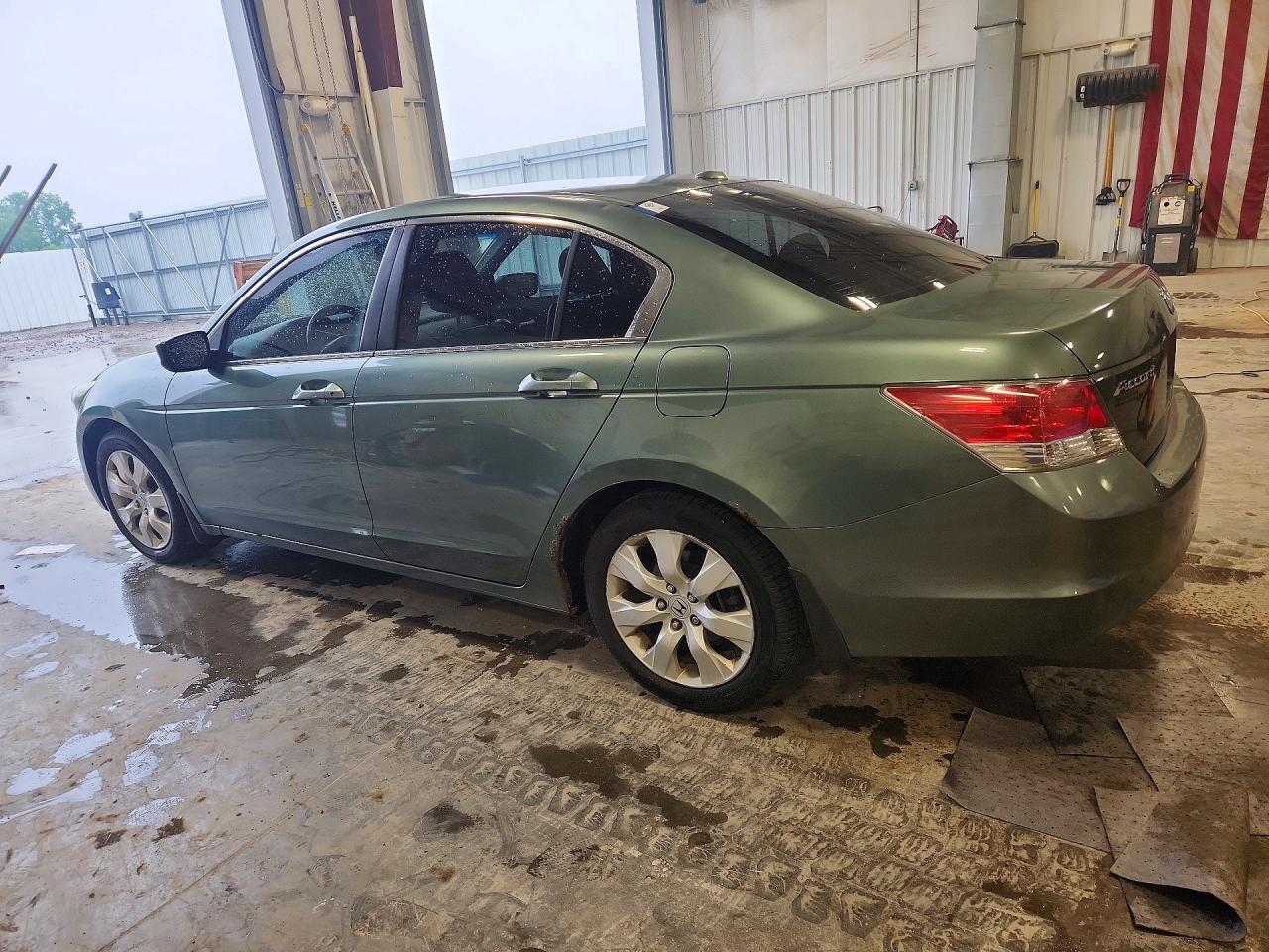 2008 Honda Accord Exl Green vin: 1HGCP26858A019975