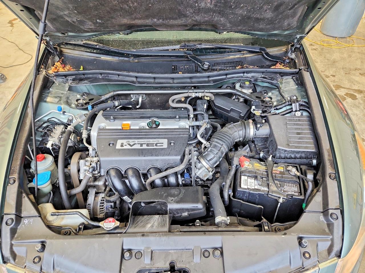 2008 Honda Accord Exl Green vin: 1HGCP26858A019975