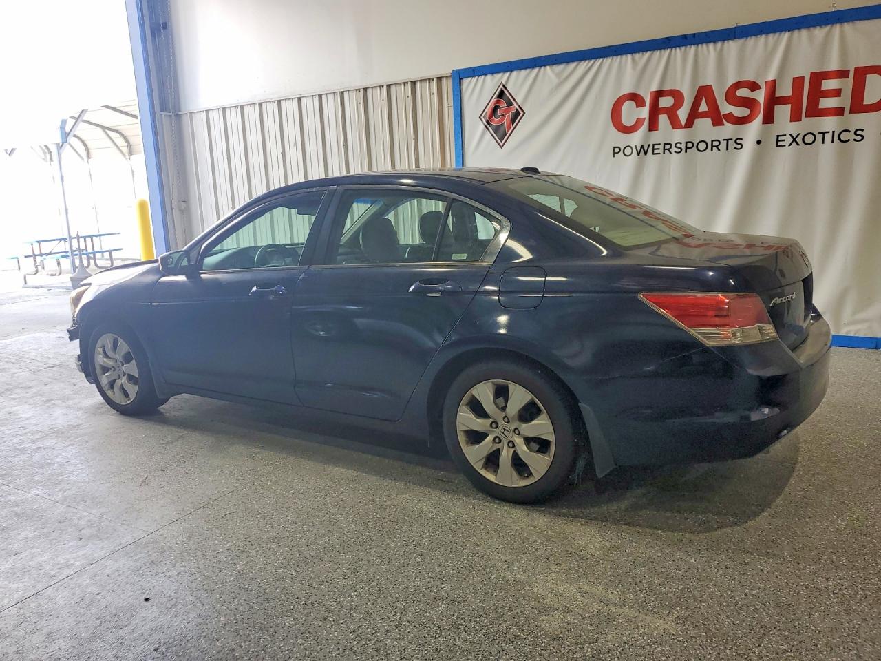 2008 Honda Accord Exl Blue vin: 1HGCP26858A041541