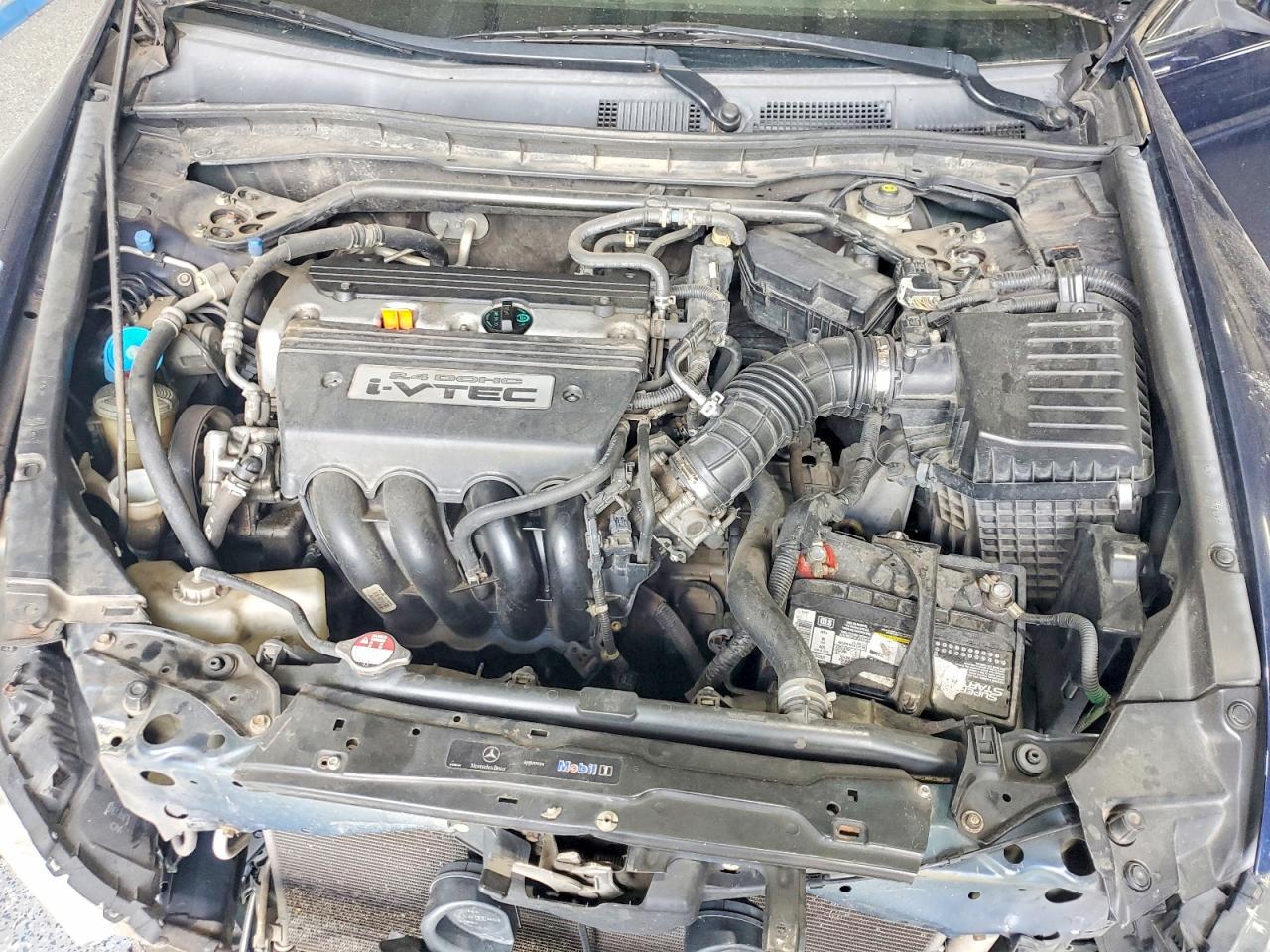 2008 Honda Accord Exl Blue vin: 1HGCP26858A041541