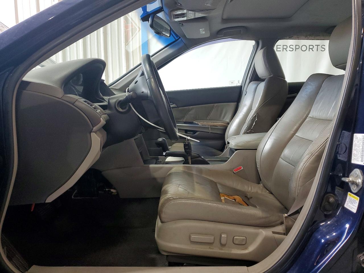 2008 Honda Accord Exl Blue vin: 1HGCP26858A041541