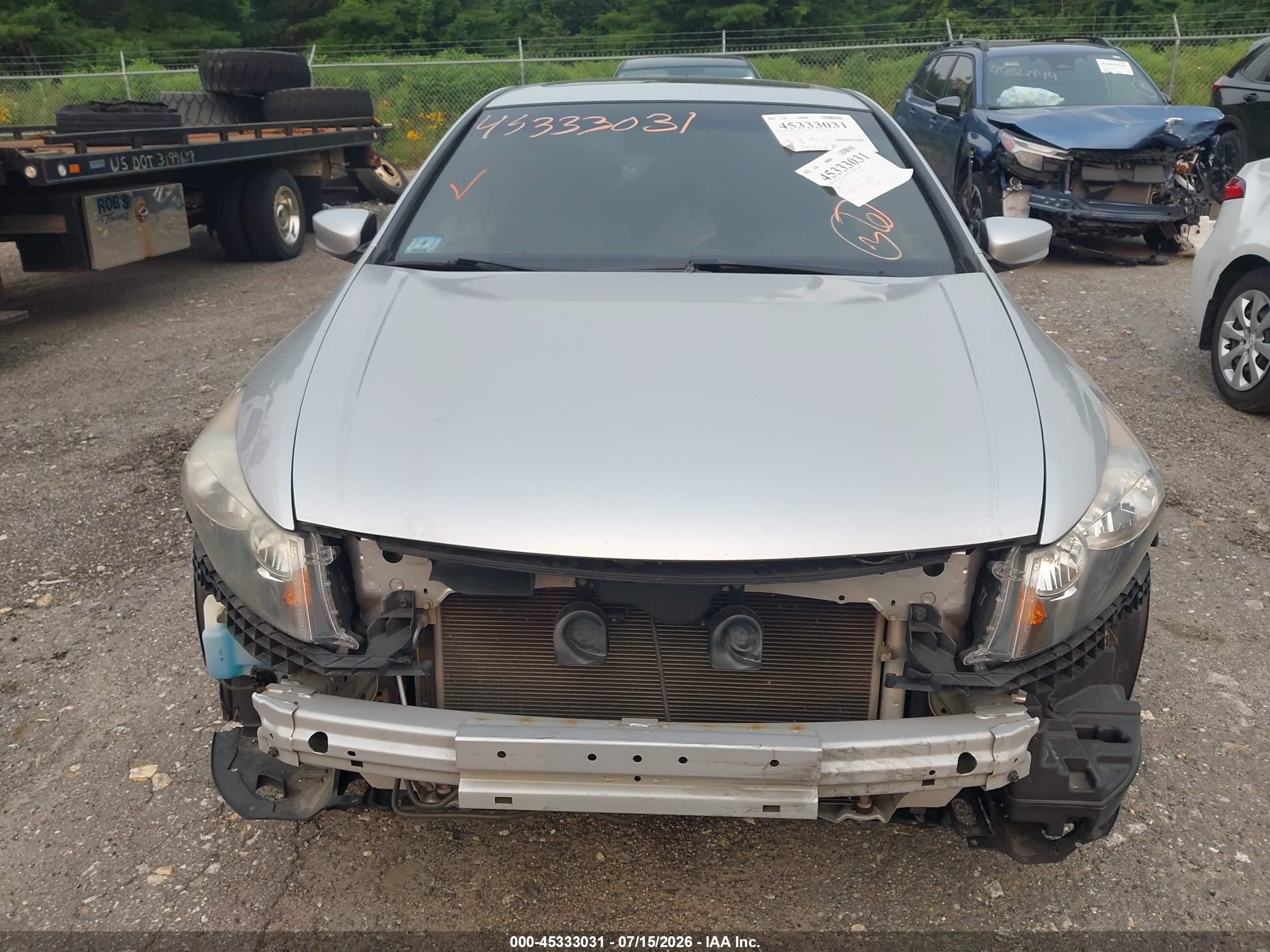 2008 Honda Accord 2.4 Ex-l Silver vin: 1HGCP26858A058114