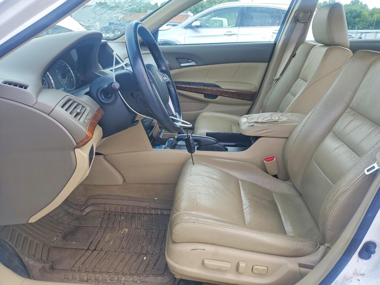 2008 Honda Accord Exl Белый vin: 1HGCP26858A072806