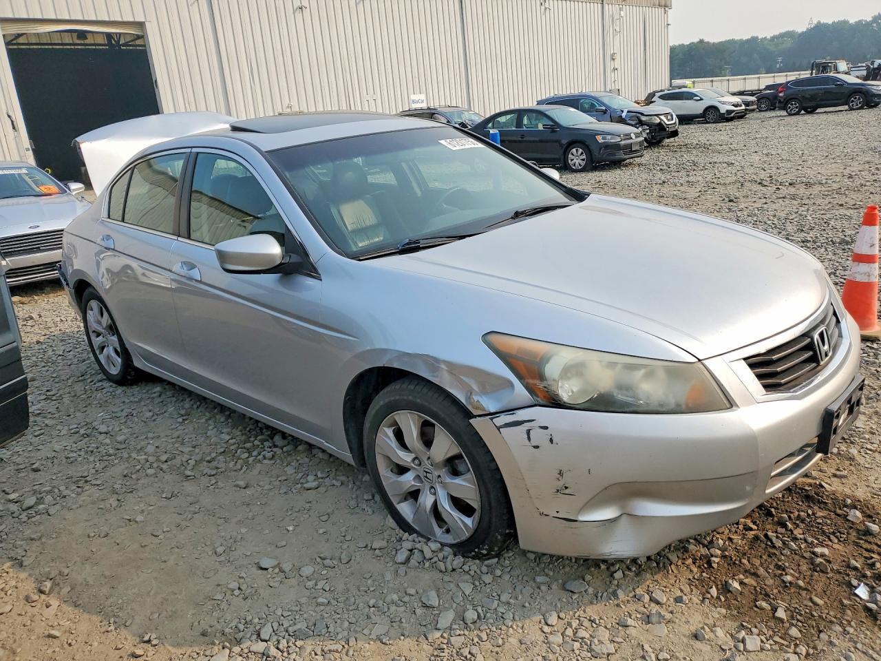 2008 Honda Accord Exl Серебряный vin: 1HGCP26858A073051