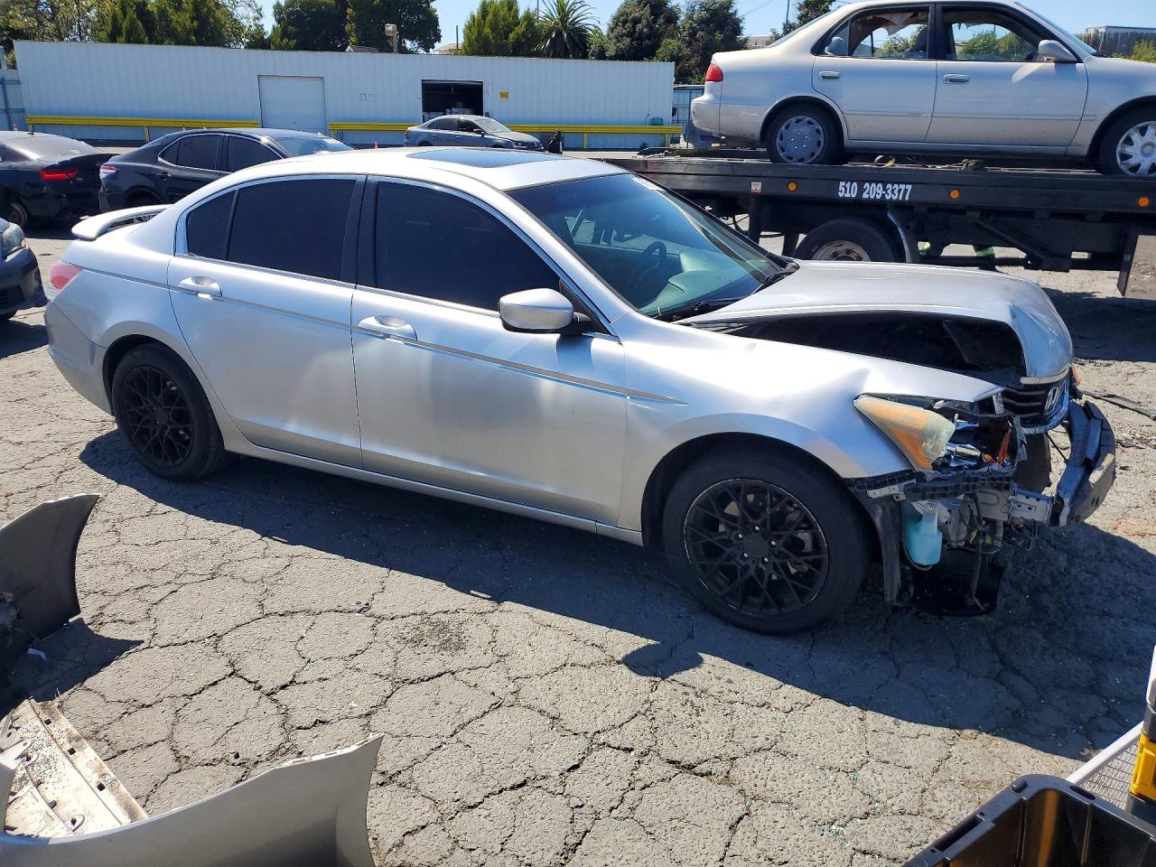 2008 Honda Accord Exl Серебряный vin: 1HGCP26858A073082