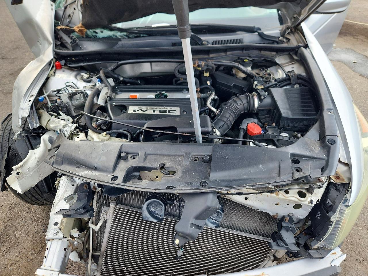 2008 Honda Accord Exl Silver vin: 1HGCP26858A075396