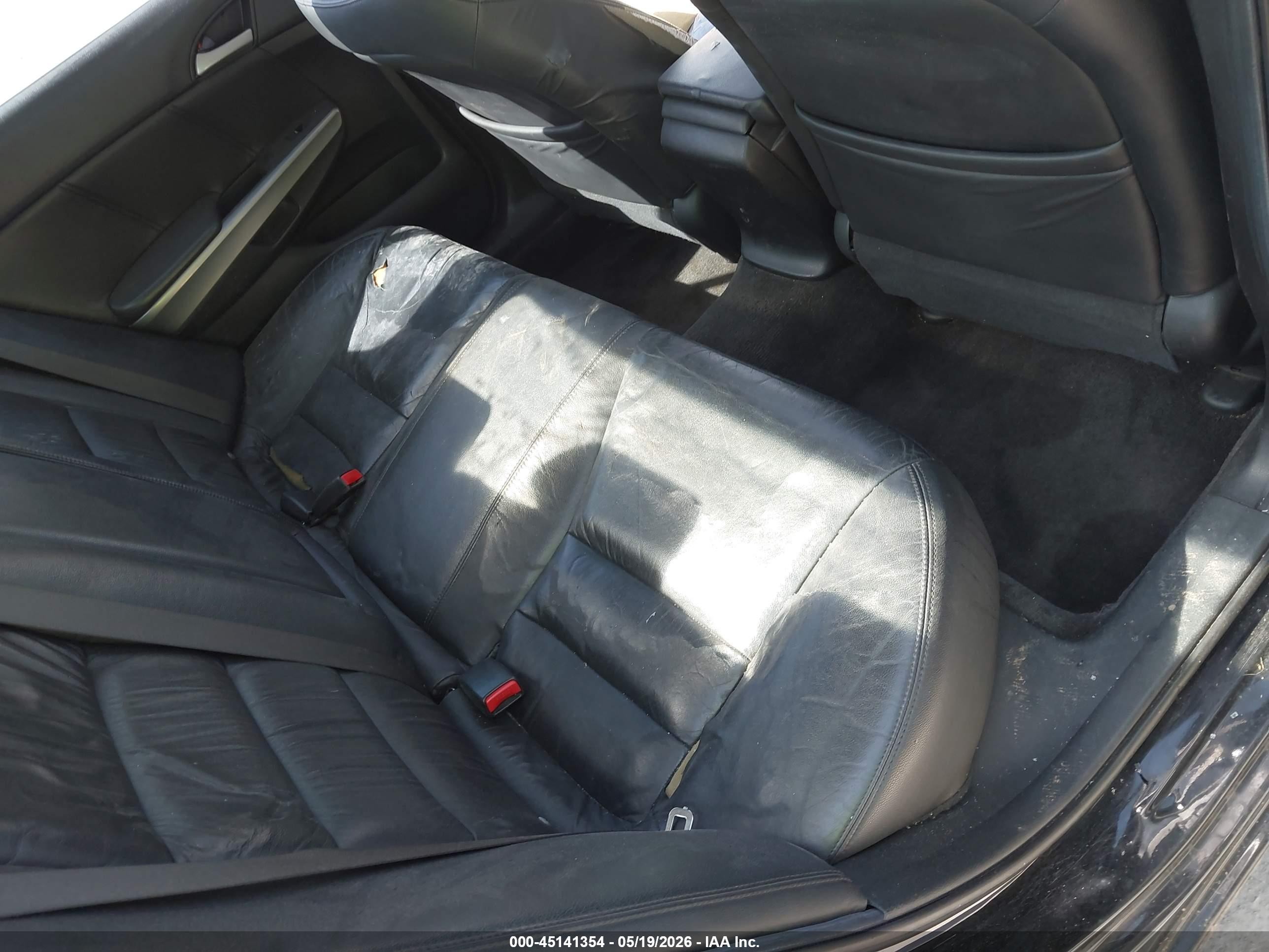2008 Honda Accord 2.4 Ex-l Черный vin: 1HGCP26858A089556