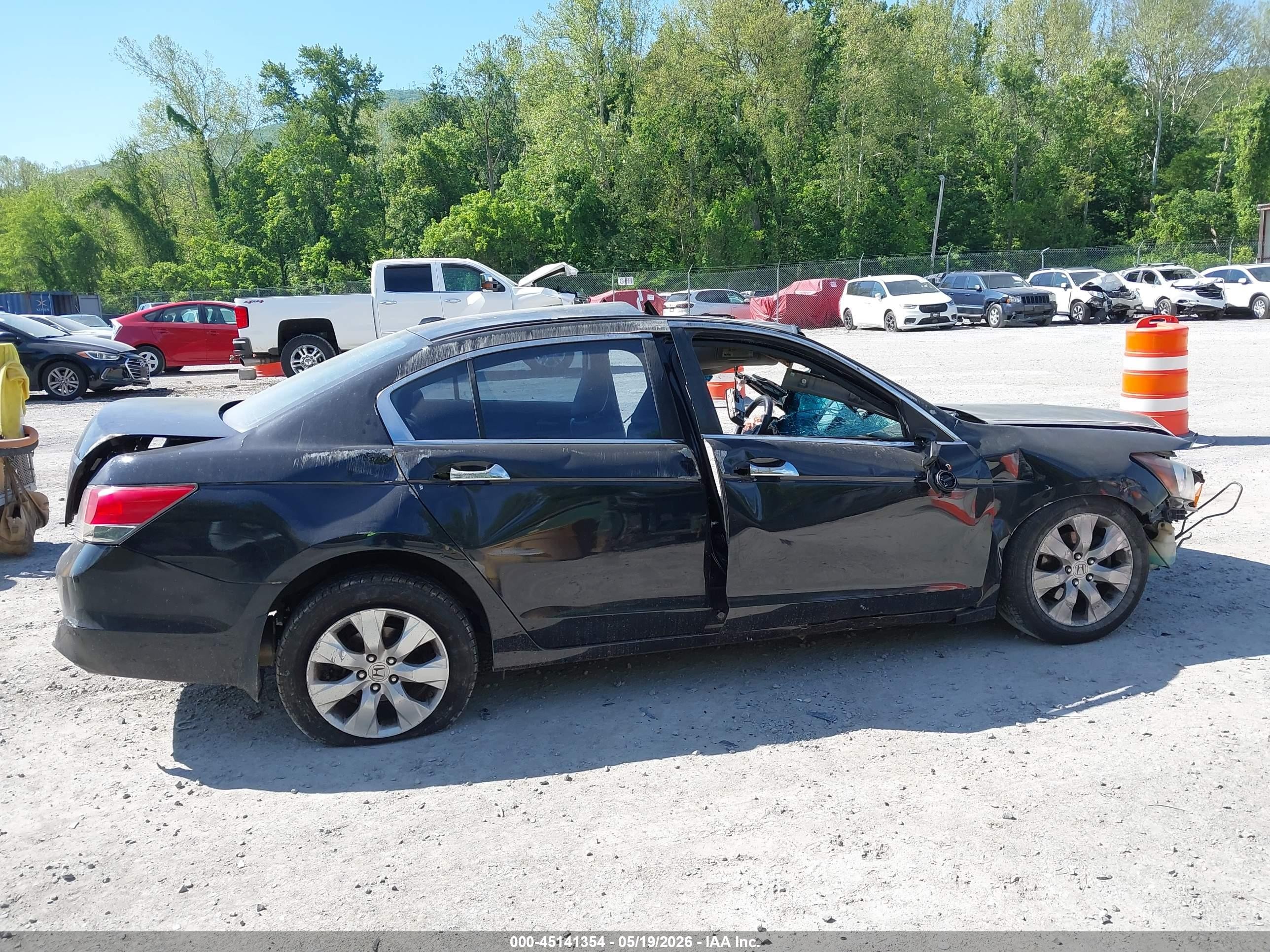 2008 Honda Accord 2.4 Ex-l Черный vin: 1HGCP26858A089556