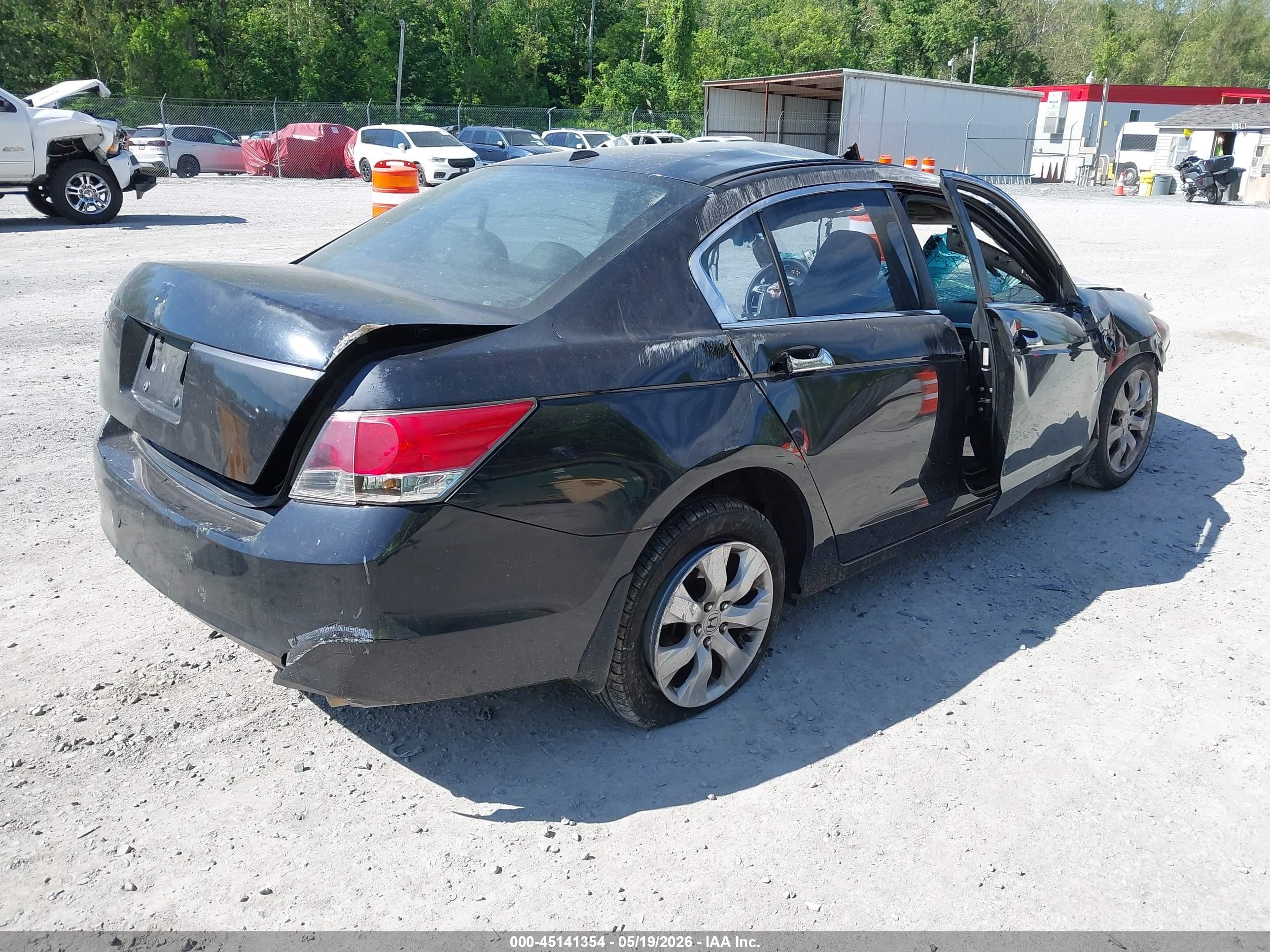 2008 Honda Accord 2.4 Ex-l Черный vin: 1HGCP26858A089556
