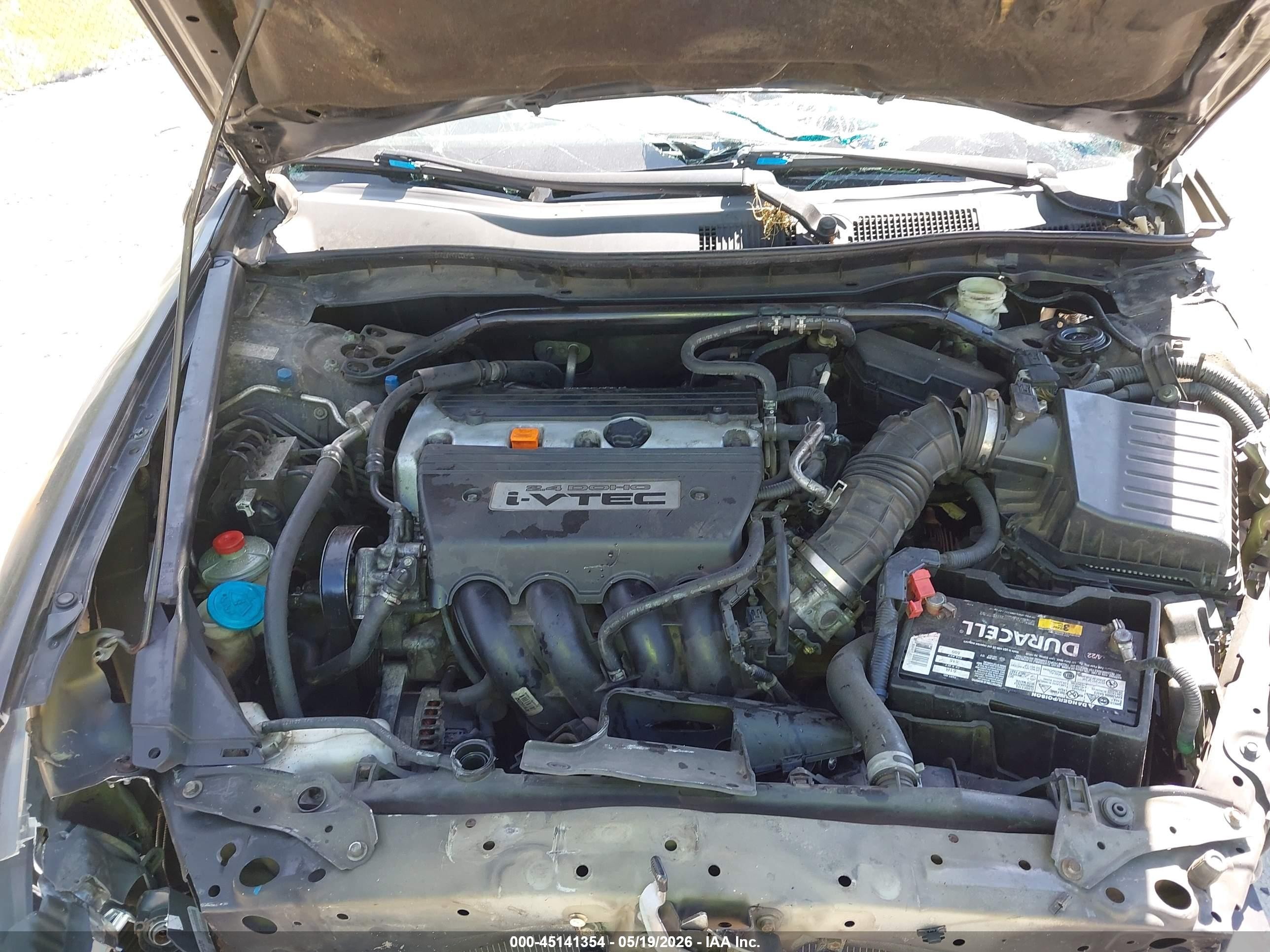 2008 Honda Accord 2.4 Ex-l Черный vin: 1HGCP26858A089556