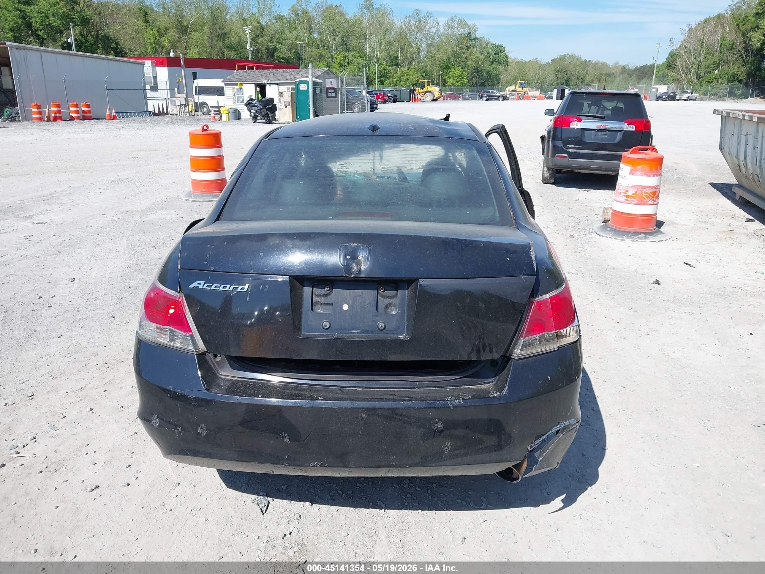 2008 Honda Accord 2.4 Ex-l Черный vin: 1HGCP26858A089556