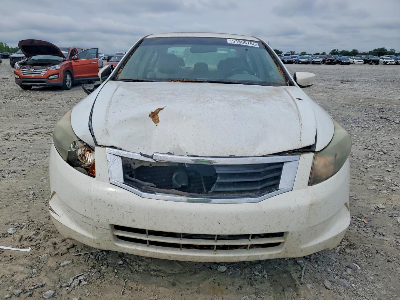 2008 Honda Accord Exl White vin: 1HGCP26858A103021