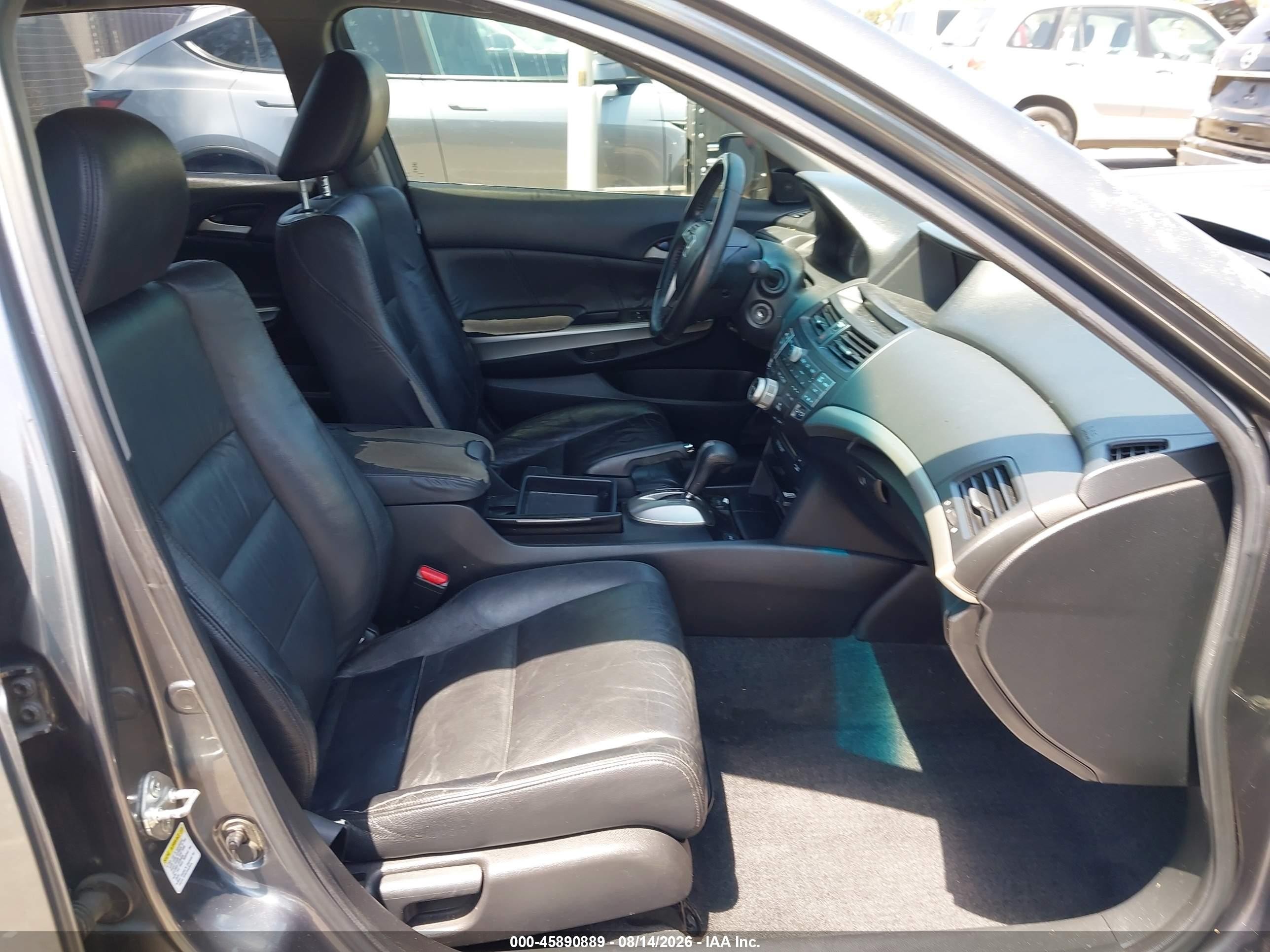 2008 Honda Accord 2.4 Ex-l Gray vin: 1HGCP26858A155202