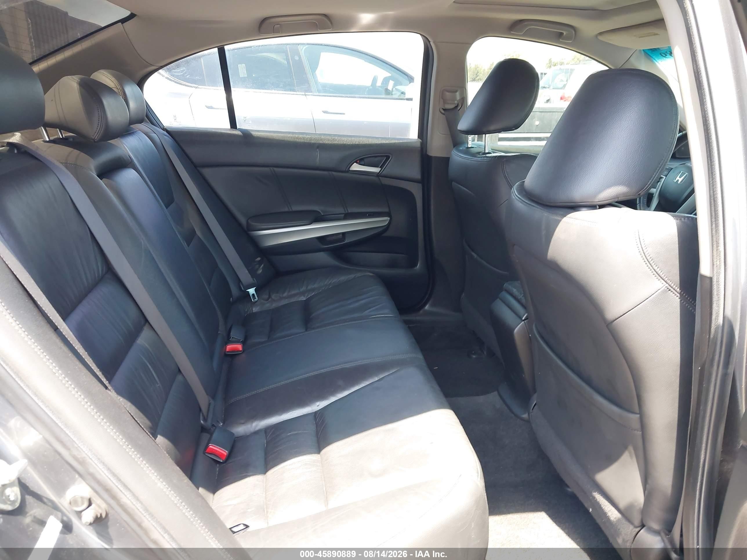 2008 Honda Accord 2.4 Ex-l Gray vin: 1HGCP26858A155202