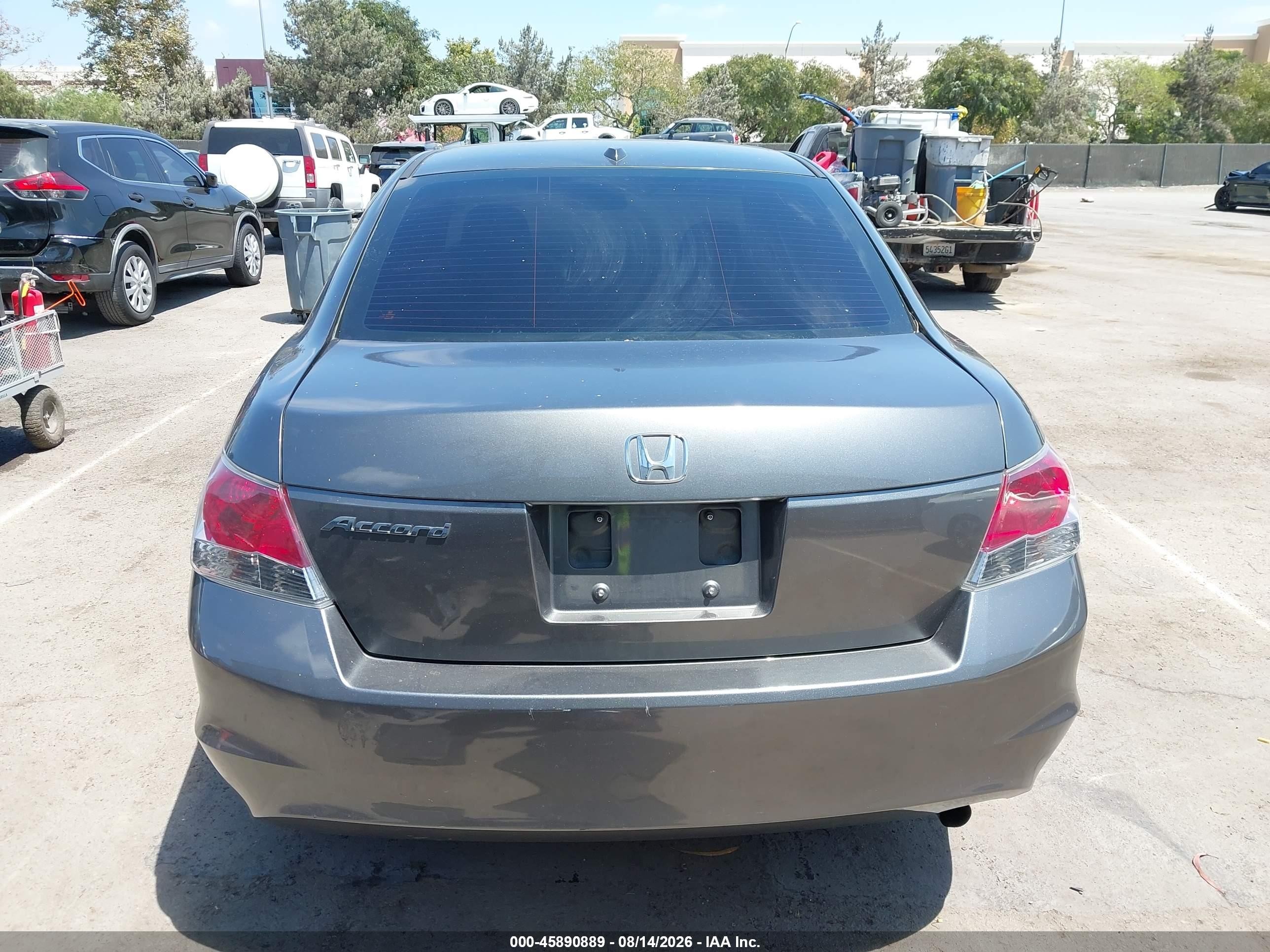 2008 Honda Accord 2.4 Ex-l Gray vin: 1HGCP26858A155202