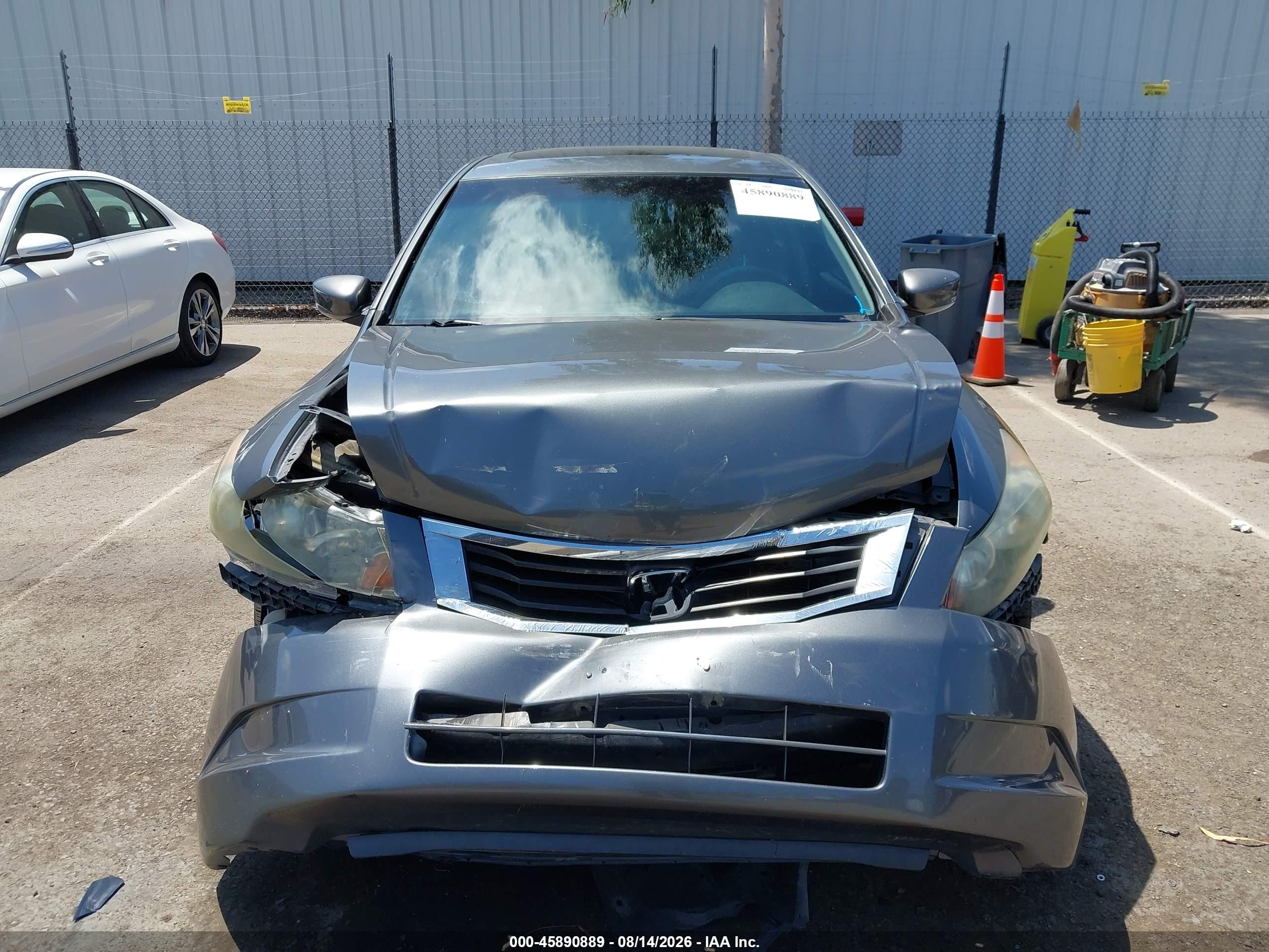 2008 Honda Accord 2.4 Ex-l Gray vin: 1HGCP26858A155202