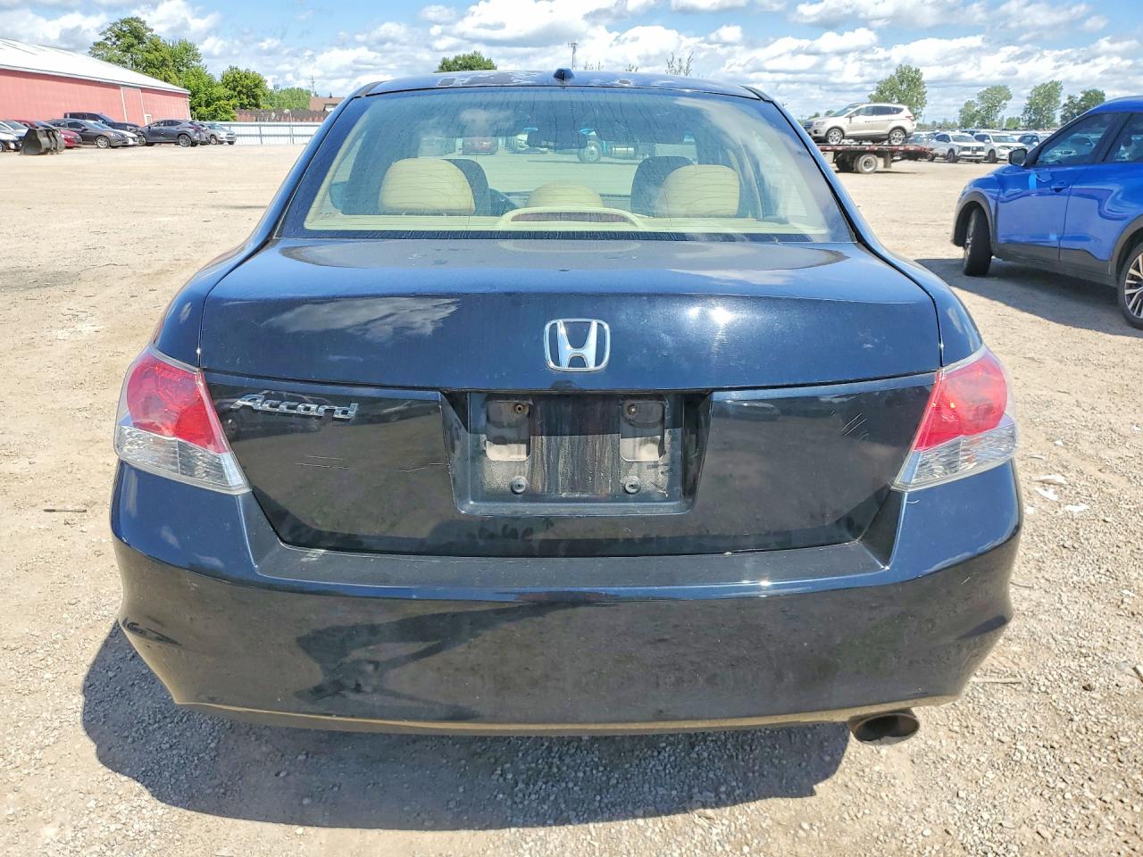 2008 Honda Accord Exl Black vin: 1HGCP26858A806487