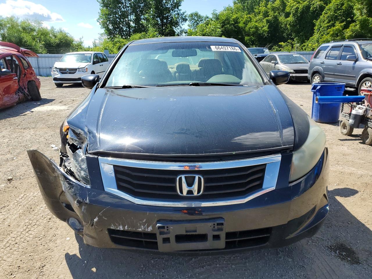 2008 Honda Accord Exl Black vin: 1HGCP26858A806487