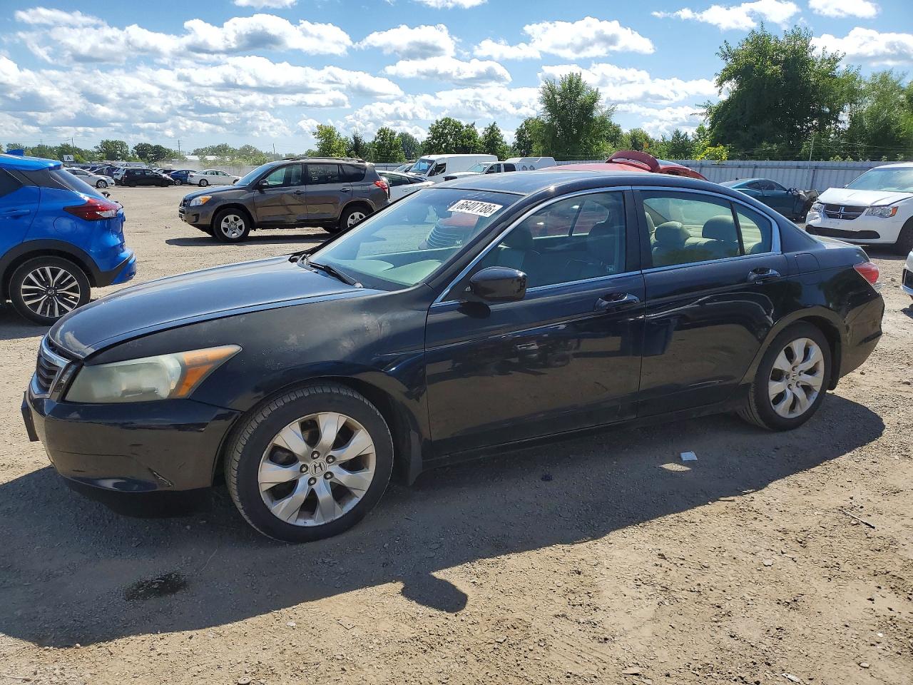 2008 Honda Accord Exl Black vin: 1HGCP26858A806487