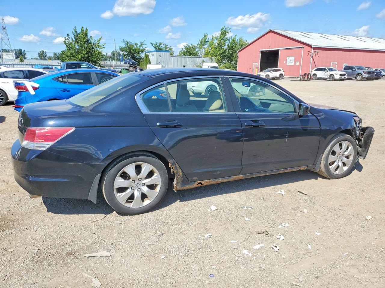 2008 Honda Accord Exl Black vin: 1HGCP26858A806487