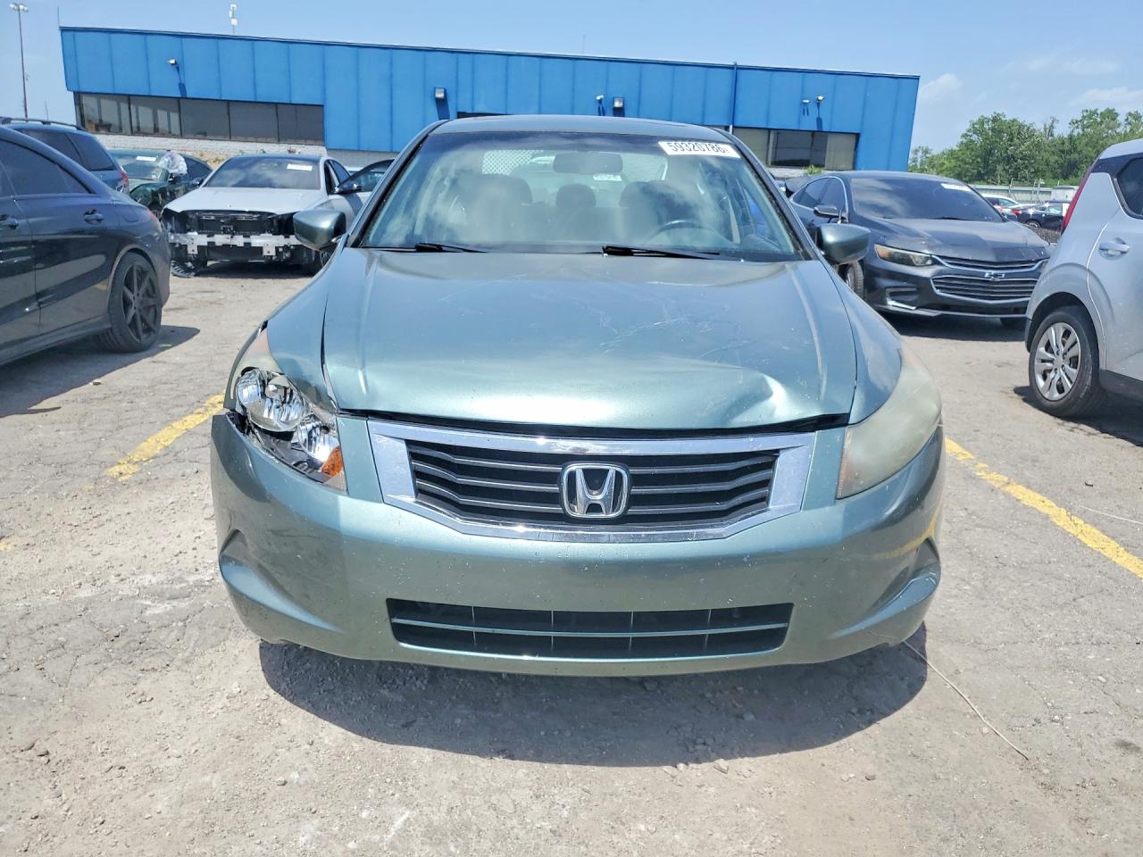2009 Honda Accord Exl Зеленый vin: 1HGCP26859A007018