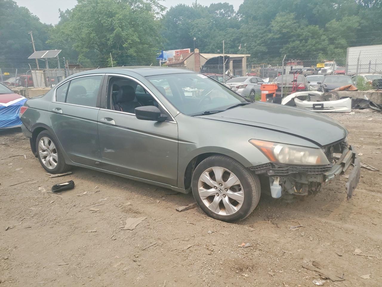 2009 Honda Accord Exl Green vin: 1HGCP26859A020013