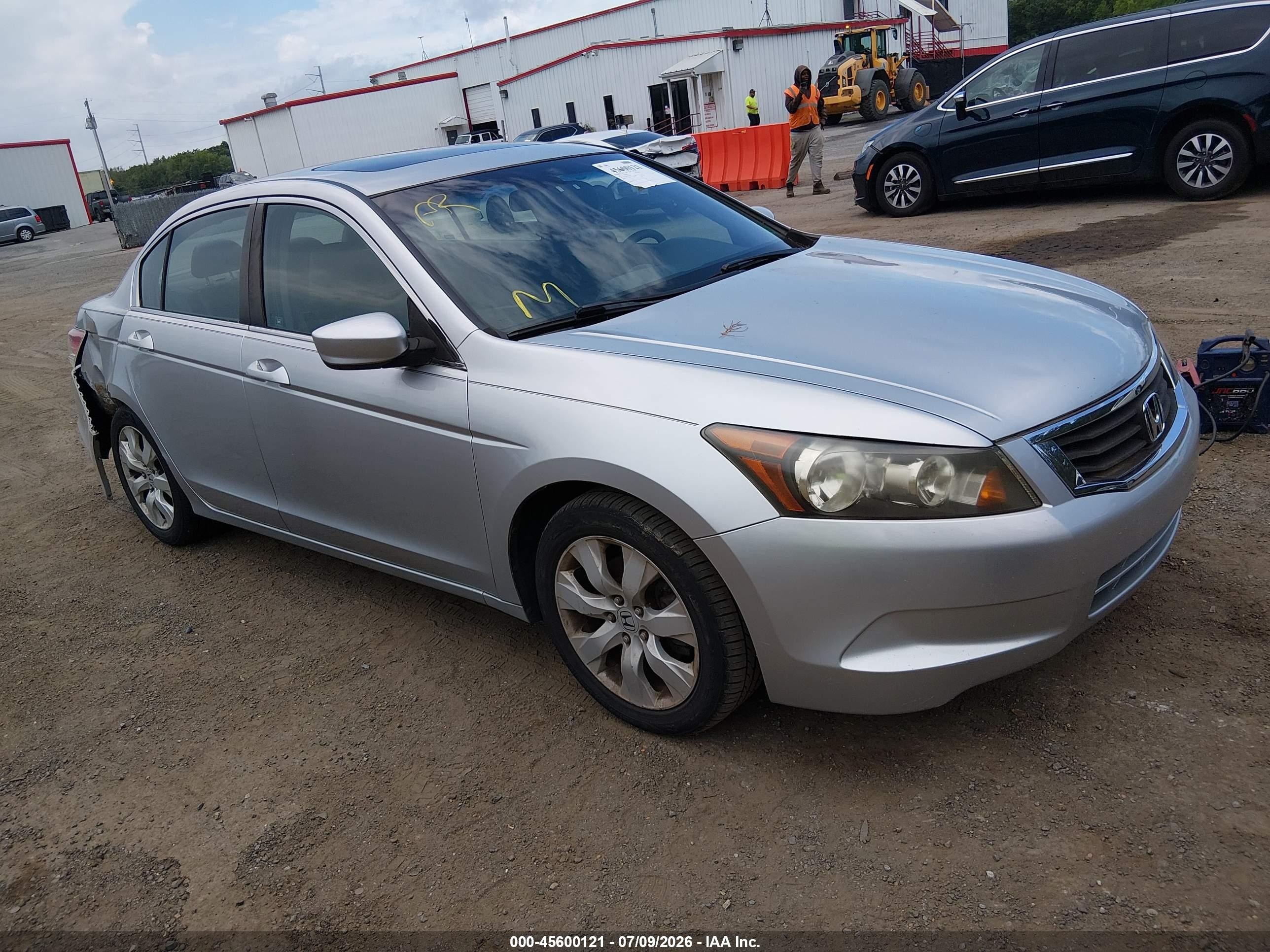 2009 Honda Accord 2.4 Ex-l Silver vin: 1HGCP26859A034493