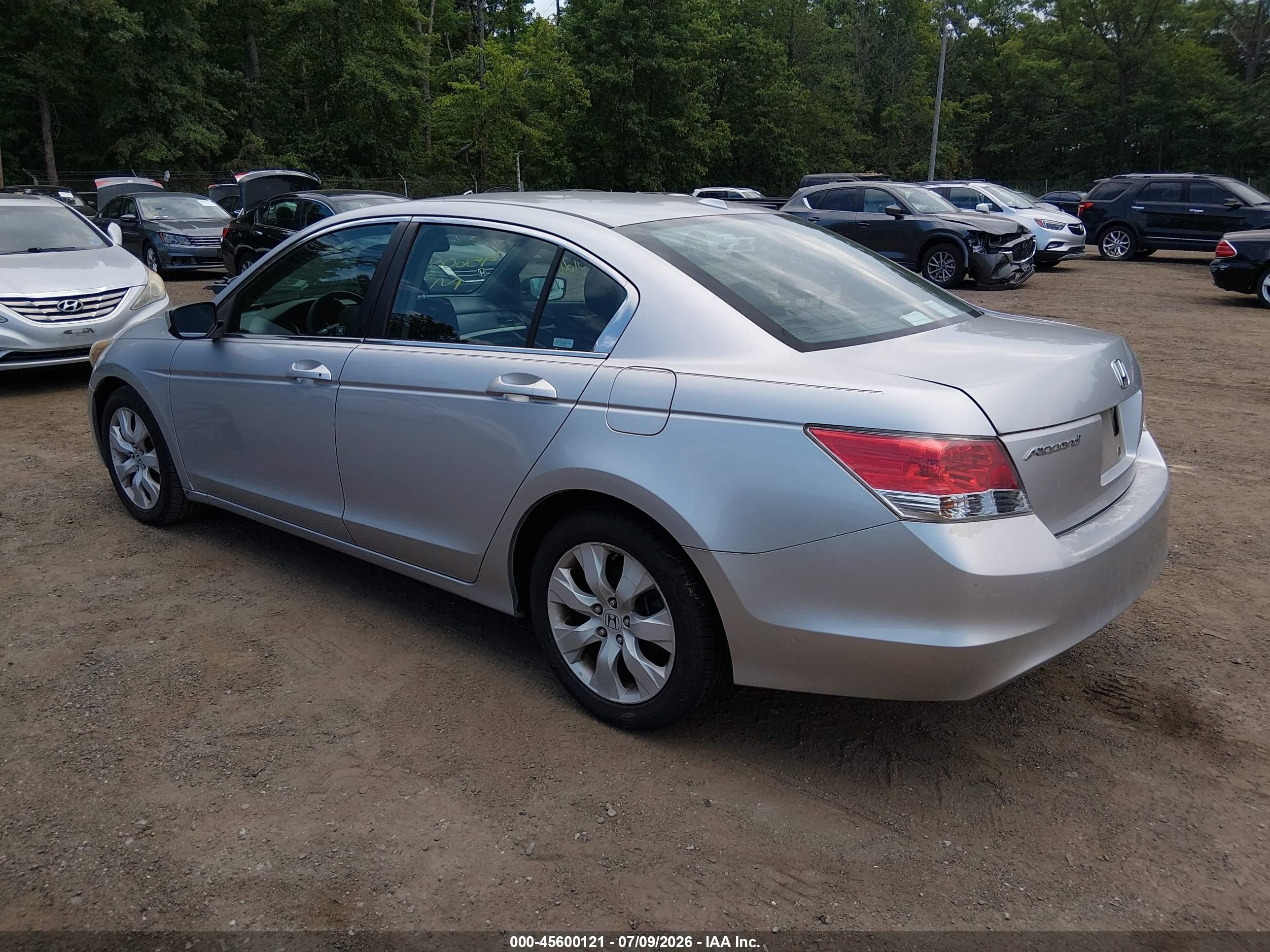 2009 Honda Accord 2.4 Ex-l Серебряный vin: 1HGCP26859A034493
