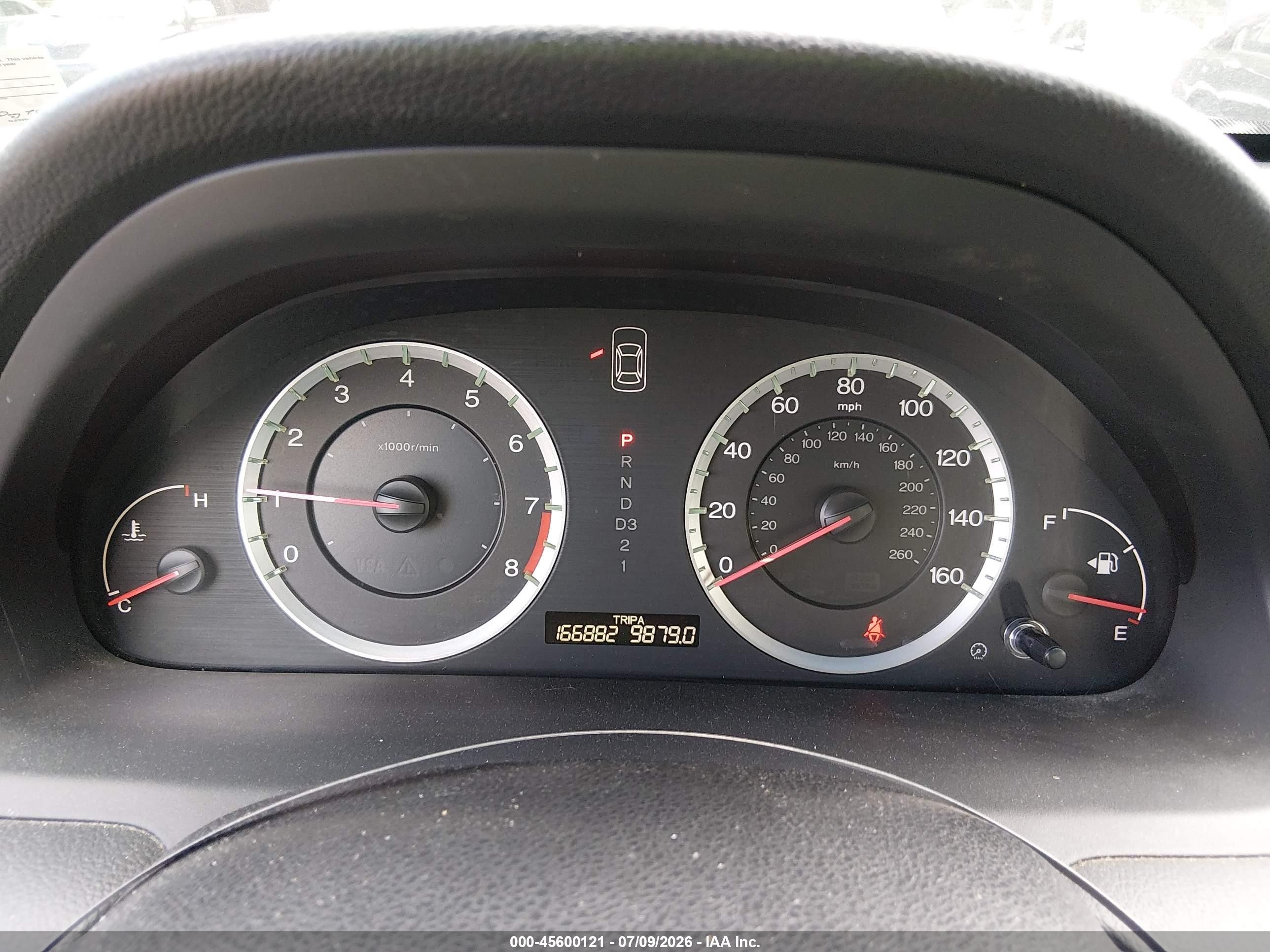 2009 Honda Accord 2.4 Ex-l Серебряный vin: 1HGCP26859A034493