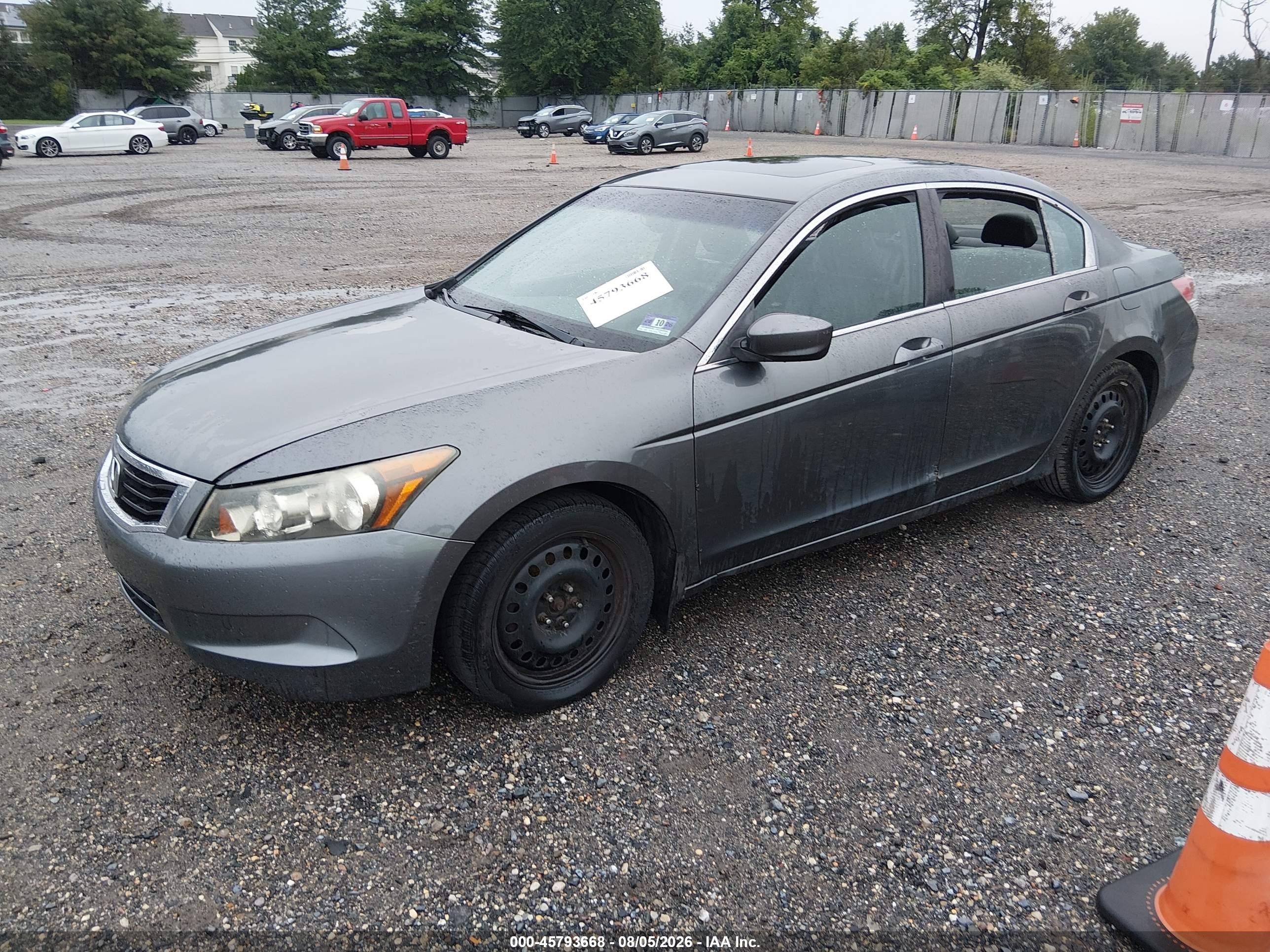 2009 Honda Accord 2.4 Ex-l Gray vin: 1HGCP26859A048426