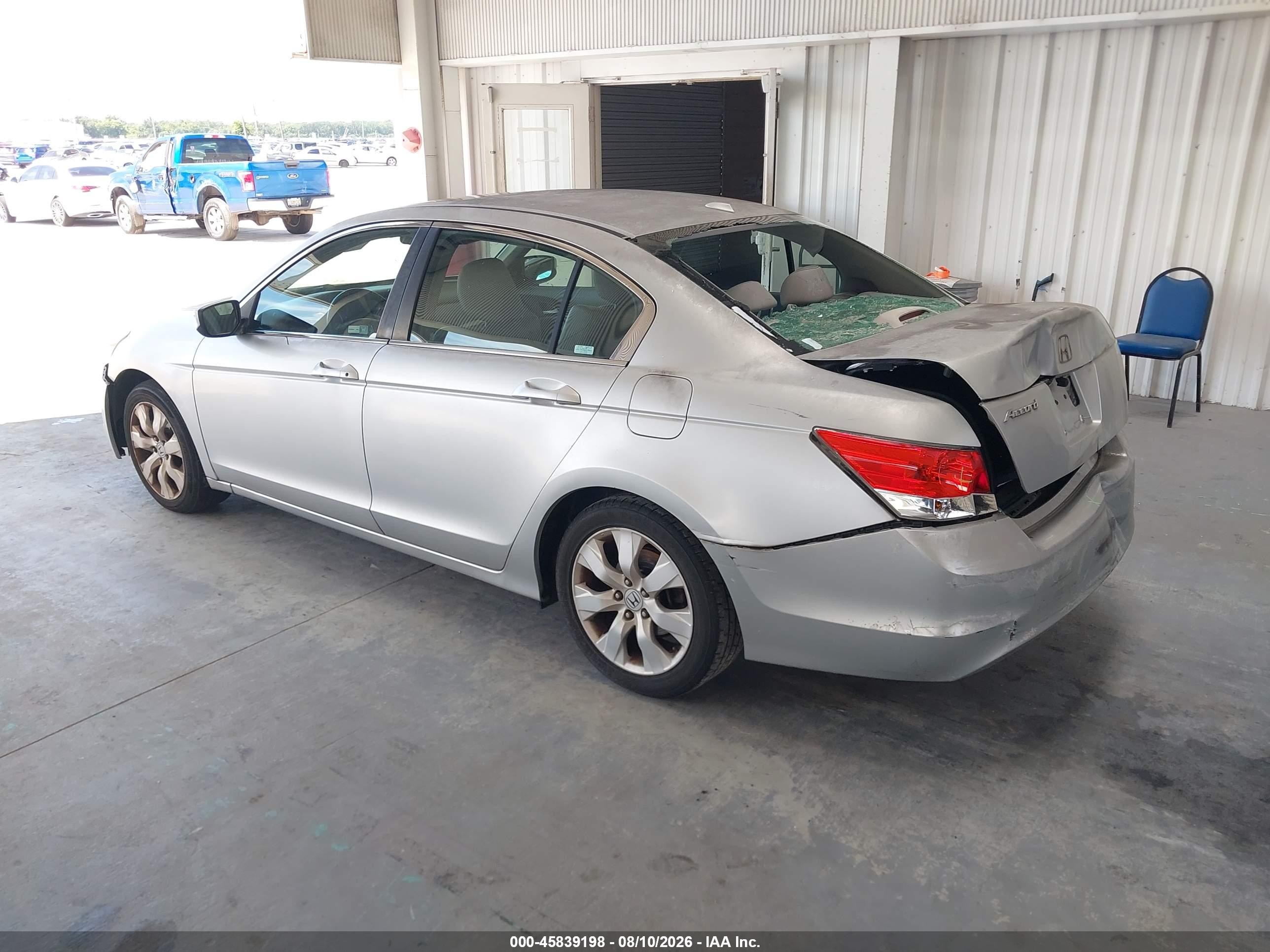 2009 Honda Accord 2.4 Ex-l Серебряный vin: 1HGCP26859A089963