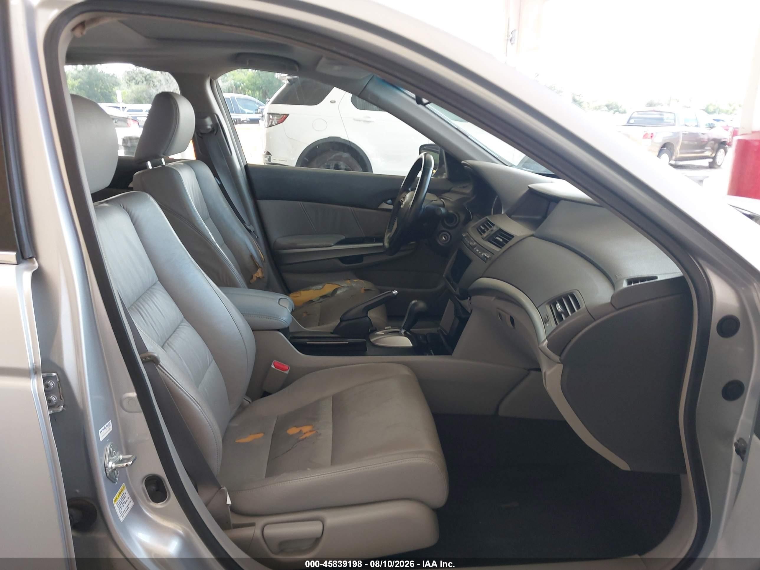 2009 Honda Accord 2.4 Ex-l Серебряный vin: 1HGCP26859A089963