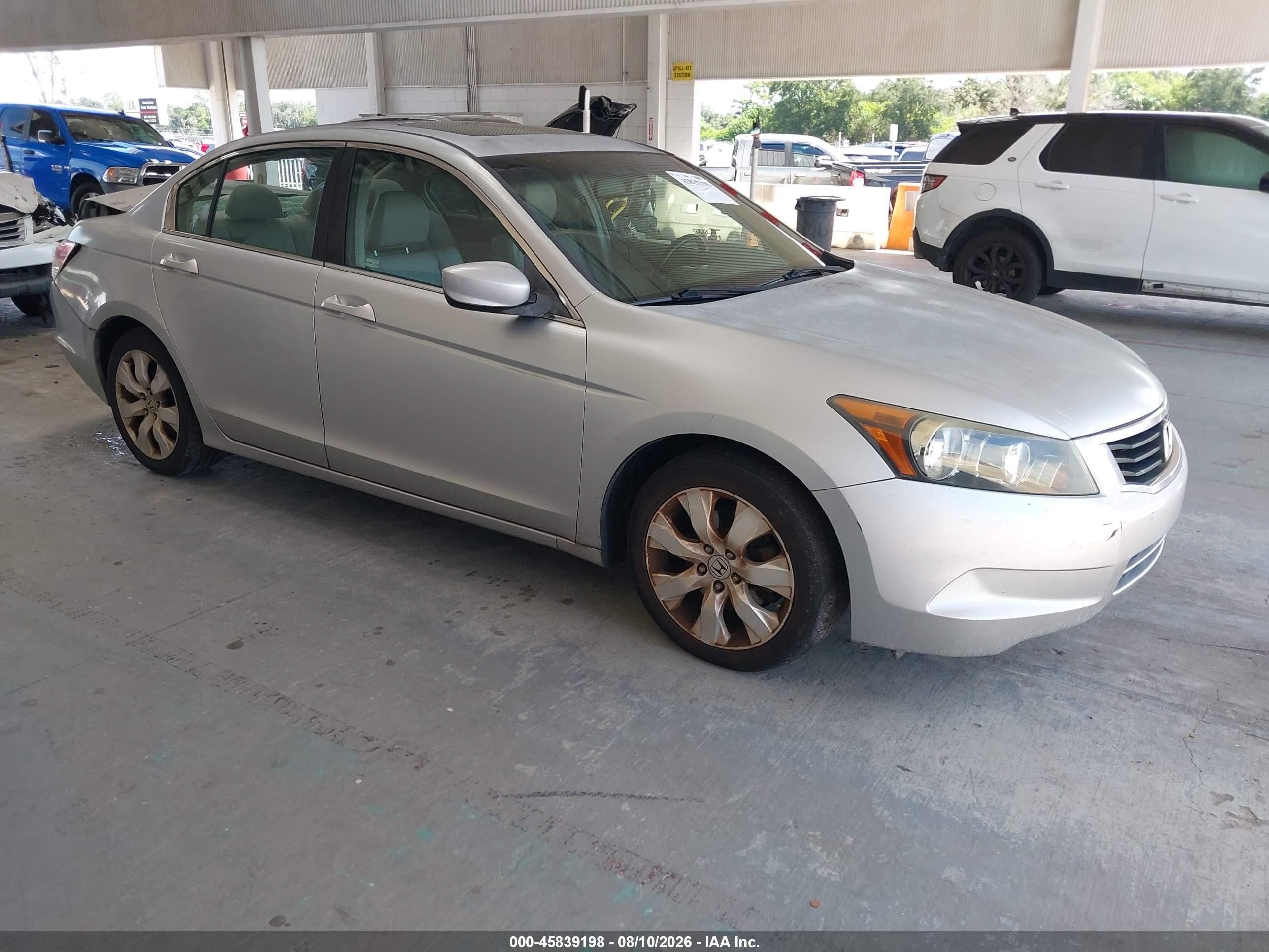 2009 Honda Accord 2.4 Ex-l Silver vin: 1HGCP26859A089963