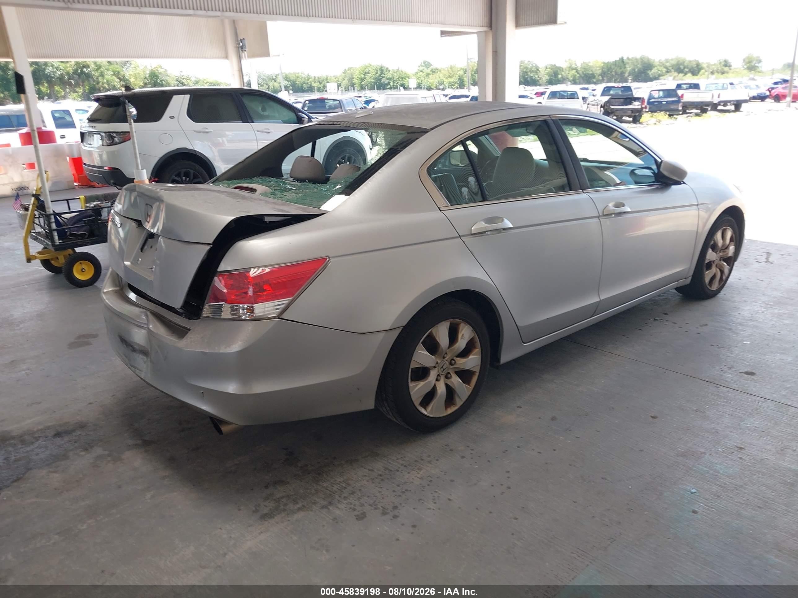 2009 Honda Accord 2.4 Ex-l Серебряный vin: 1HGCP26859A089963