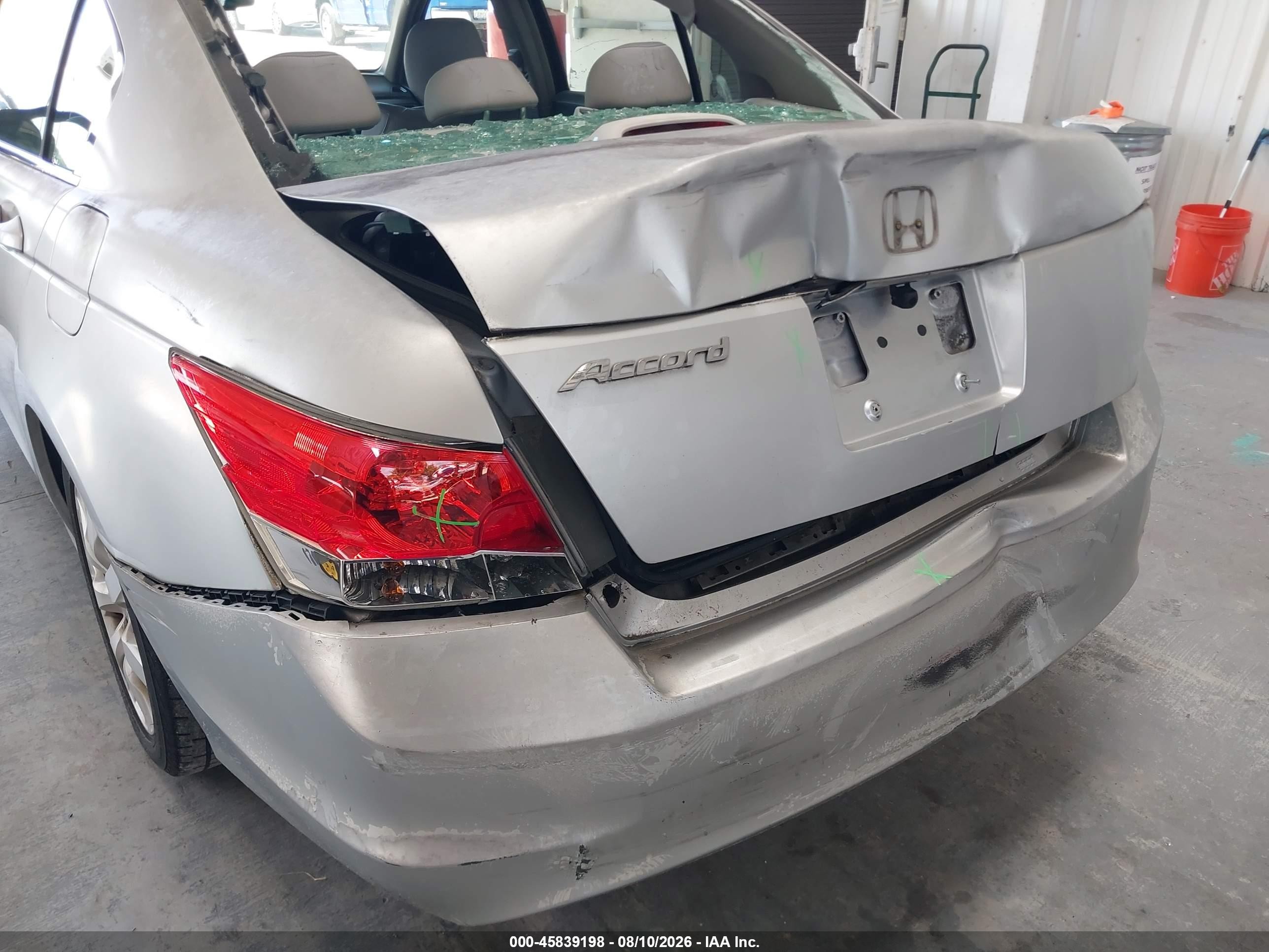 2009 Honda Accord 2.4 Ex-l Серебряный vin: 1HGCP26859A089963
